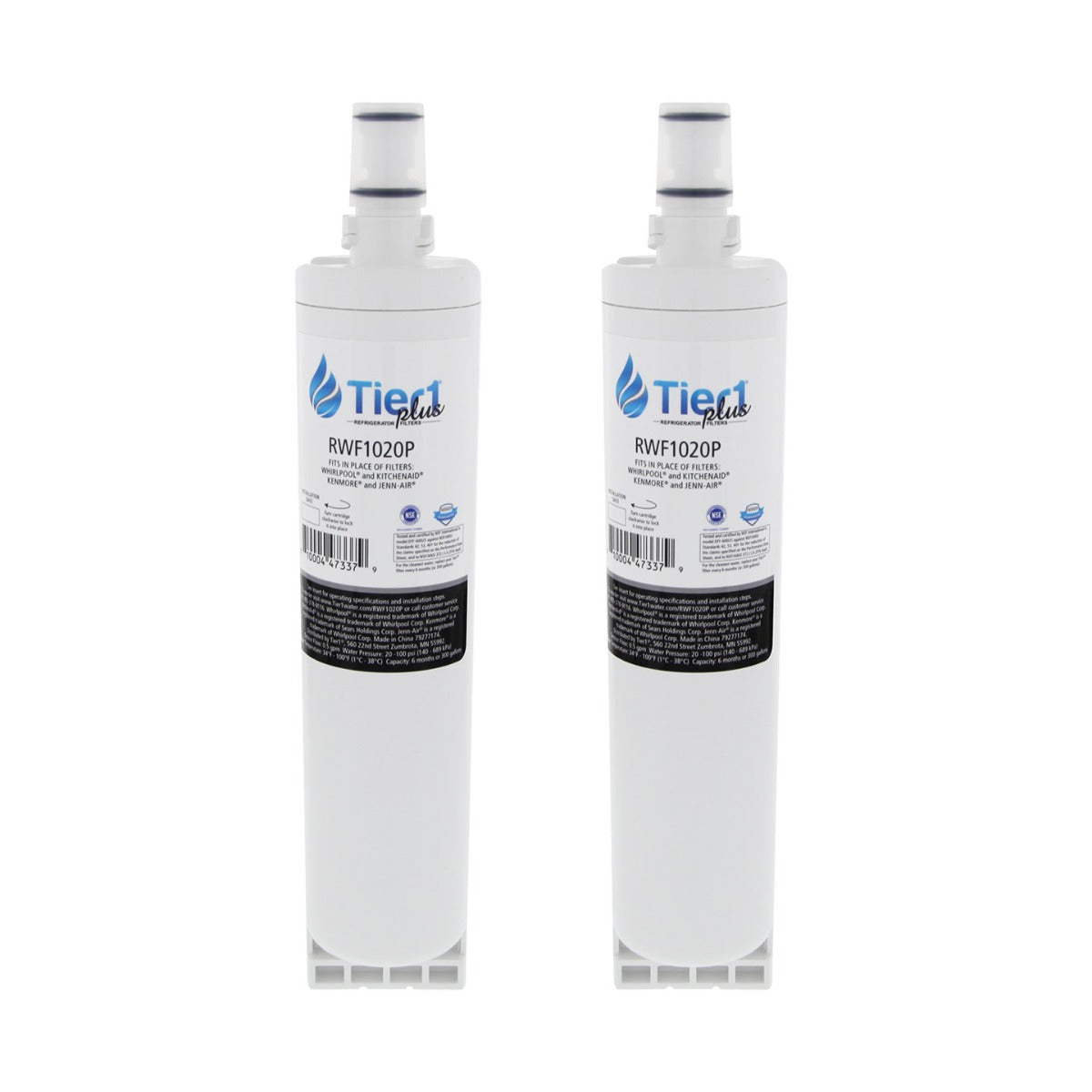 EDR5RXD1 EveryDrop 4396508/4396510 Whirlpool Comparable Lead and Mercury Reducing Refrigerator Water Filter By Tier1 Plus - Refrigerator Filters - 27.29 - DiscountFilterStore.com