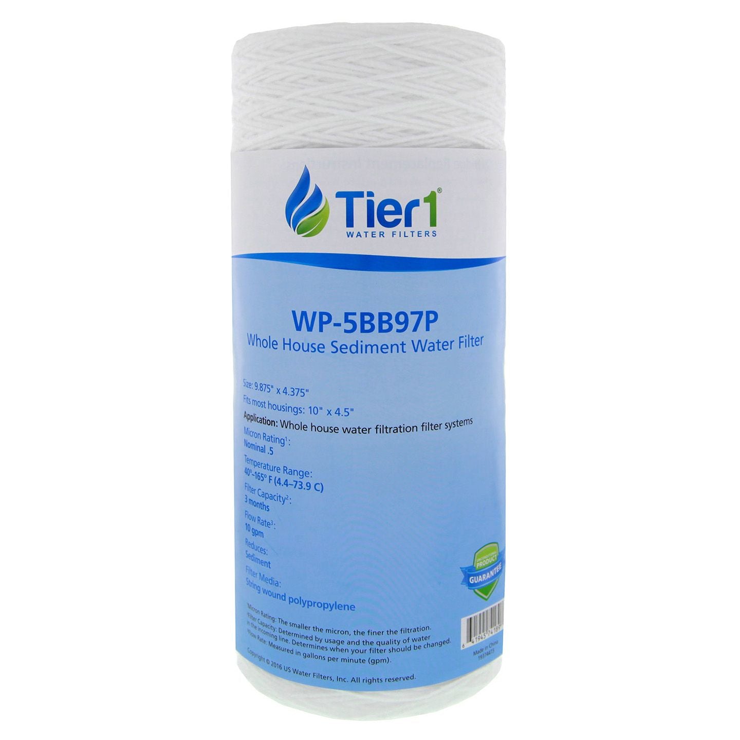 WP-5BB97P Pentek Comparable Replacement Filter Cartridge by Tier1 - Whole House Cartridges - 16.19 - DiscountFilterStore.com