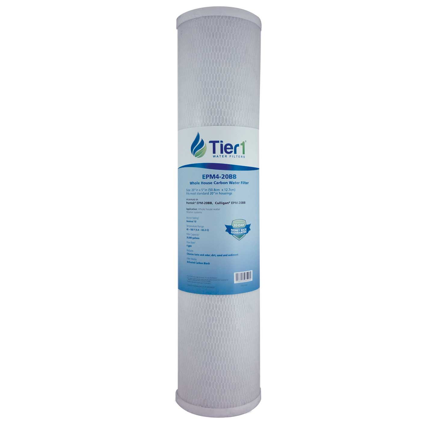 EPM-20BB Pentek Comparable Whole House Water Filter by Tier1 - Whole House Cartridges - 34.32 - DiscountFilterStore.com