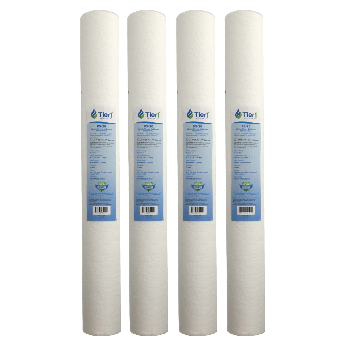 P5-20 Pentek Comparable Whole House Sediment Water Filter by Tier1 - Whole House Cartridges - 11.82 - DiscountFilterStore.com