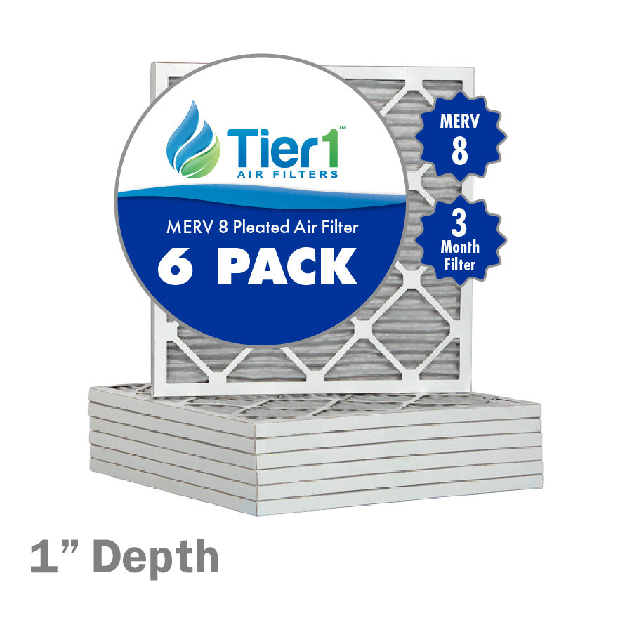 14x18x1 Merv 8 Universal Air Filter By Tier1 (6-Pack) - Air Filters - 94.0 - DiscountFilterStore.com
