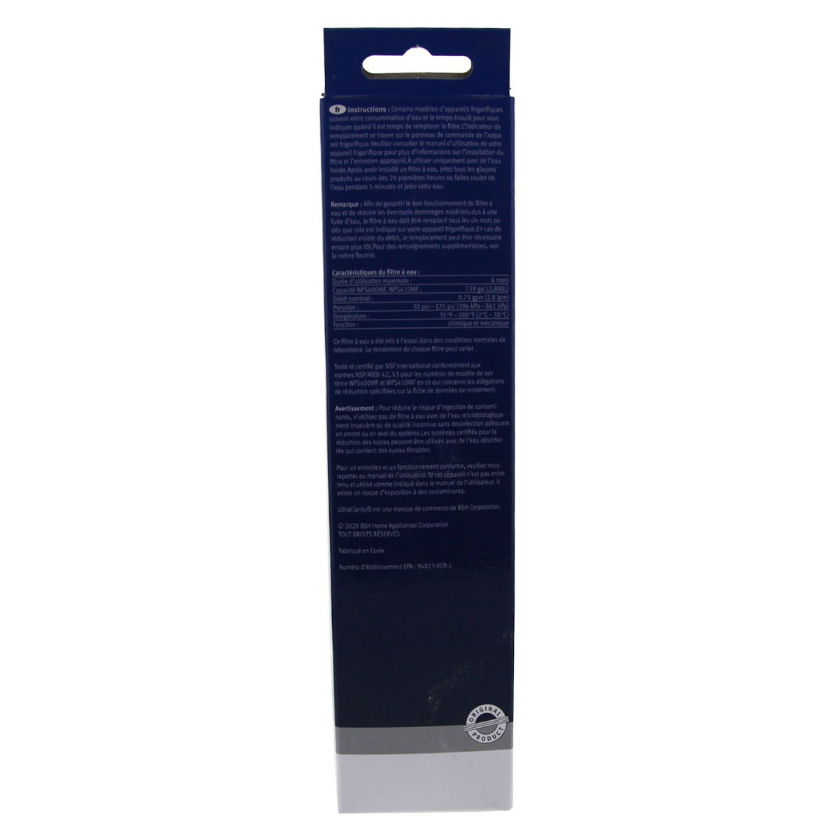 9000 077104 Bosch UltraClarity REPLFLTR10 Refrigerator Water Filter - Refrigerator Filters - 54.5 - DiscountFilterStore.com