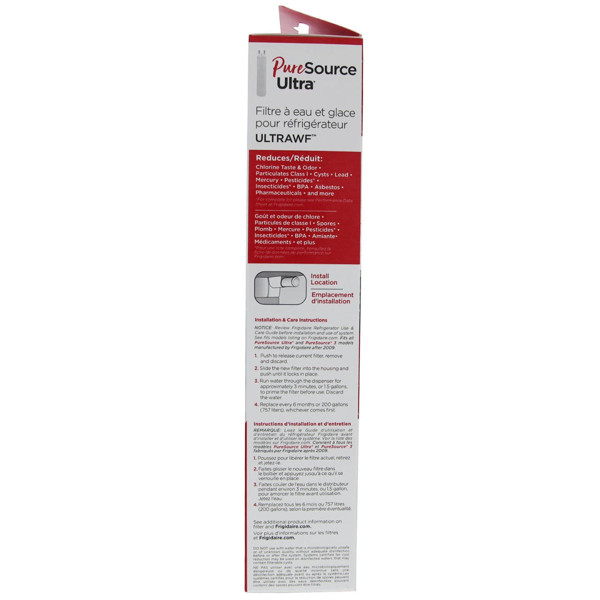 ULTRAWF Frigidaire PureSource Ultra Refrigerator Water Filter - Refrigerator Filters - 64.84 - DiscountFilterStore.com