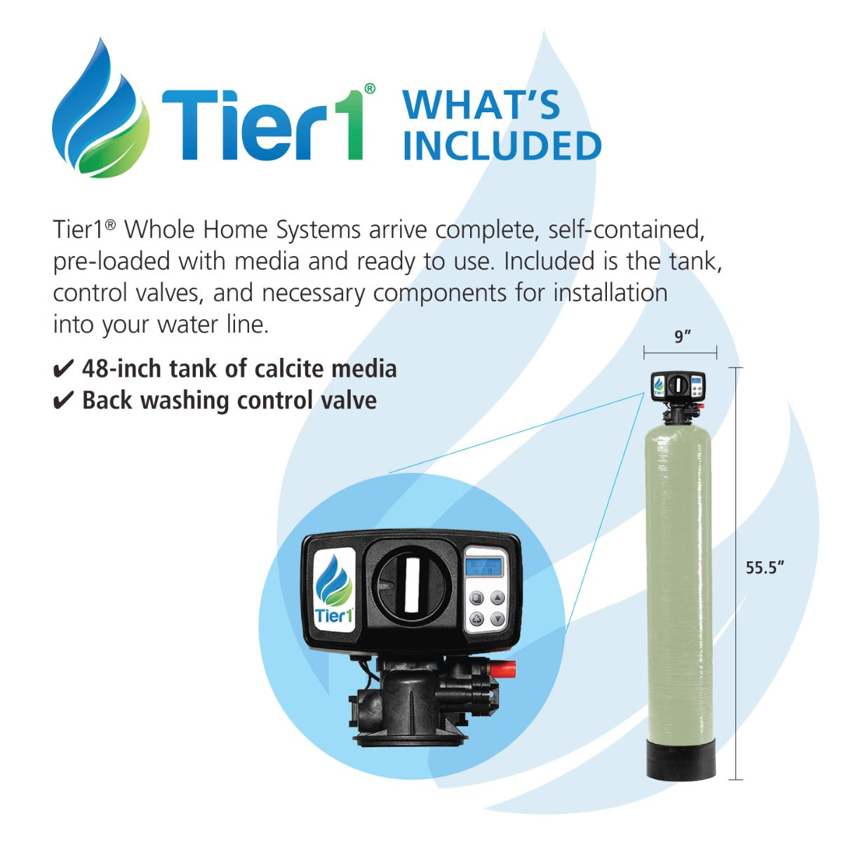 Precision Series Whole House Water Neutralizing System by Tier1, 1-3 People - Whole House Systems - 790.91 - DiscountFilterStore.com