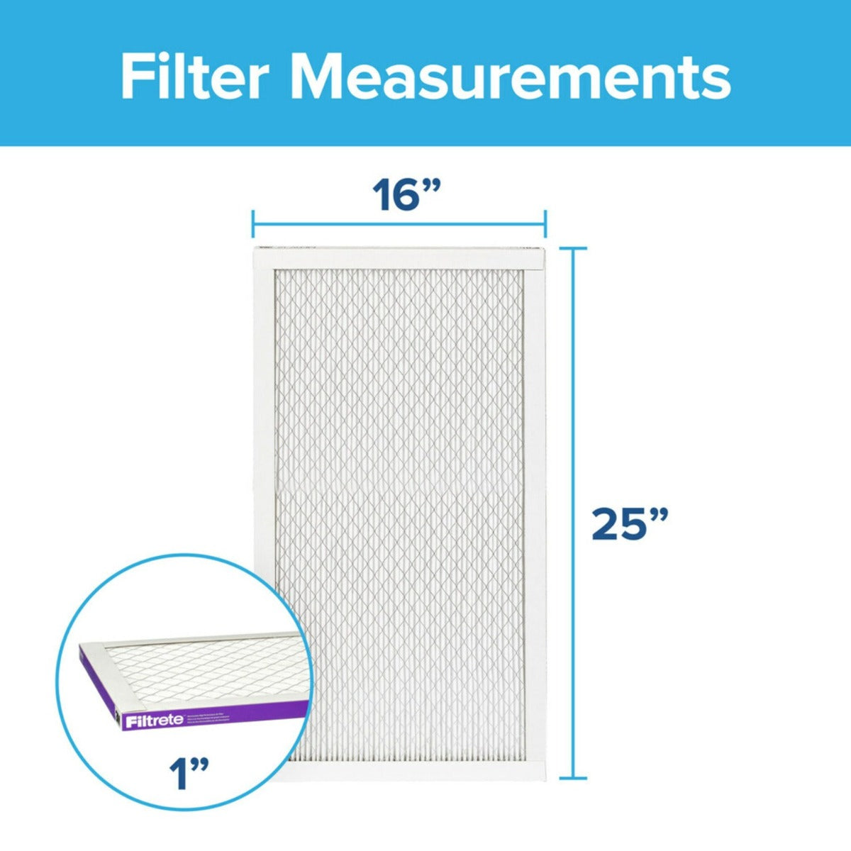 3M Filtrete 1500 Ultra Allergen Reduction Air Filter - 16x25x1 - Air Filters - 46.99 - DiscountFilterStore.com