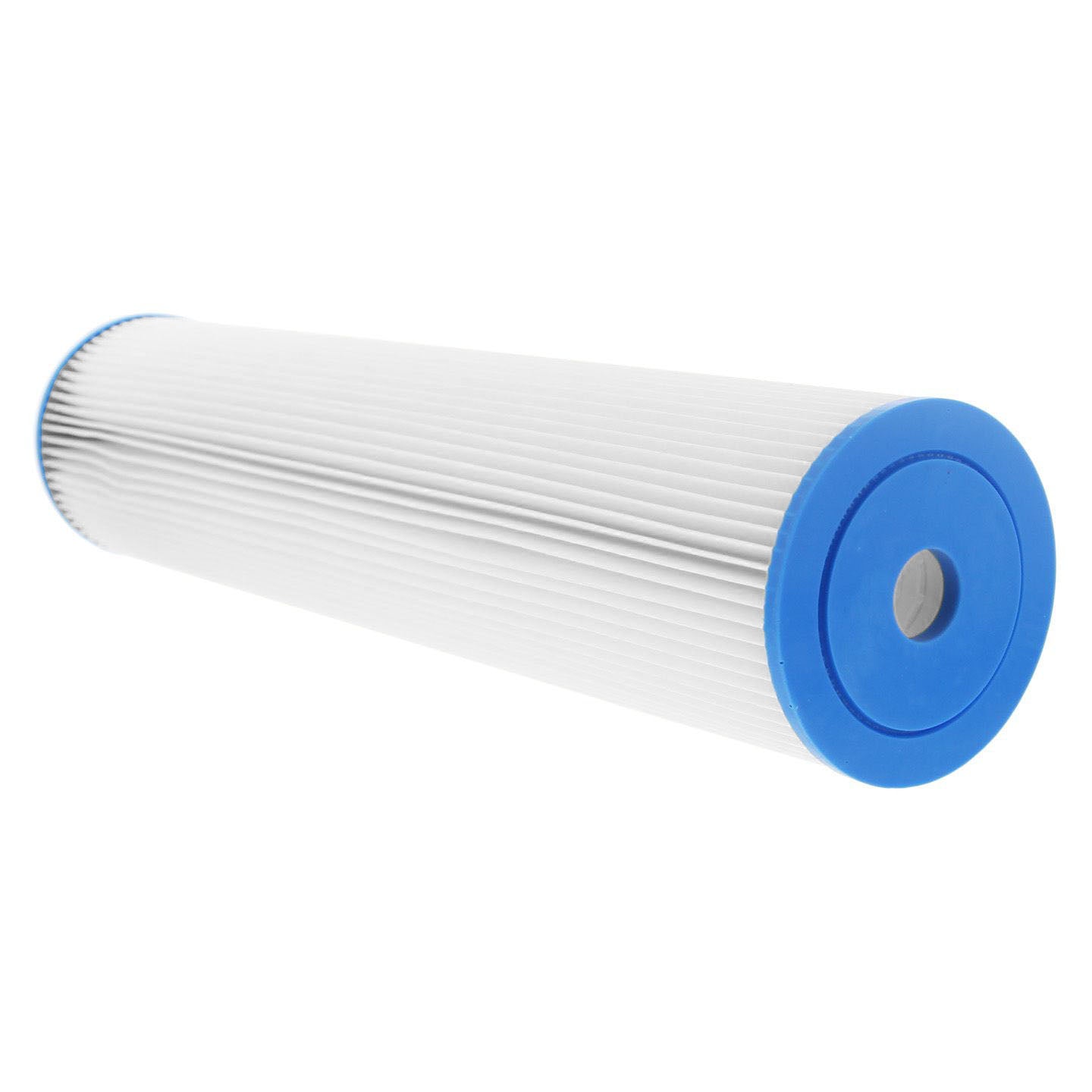 USWF 5 Micron 20"x4.5" Pleated Polyester Sediment Filter - Whole House Cartridges - 25.44 - DiscountFilterStore.com