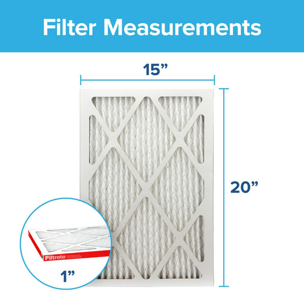 3M Filtrete 1000 Micro Allergen & Dust Defense Filter - 15x20x1 (4-Pack) - Air Filters - 75.26 - DiscountFilterStore.com