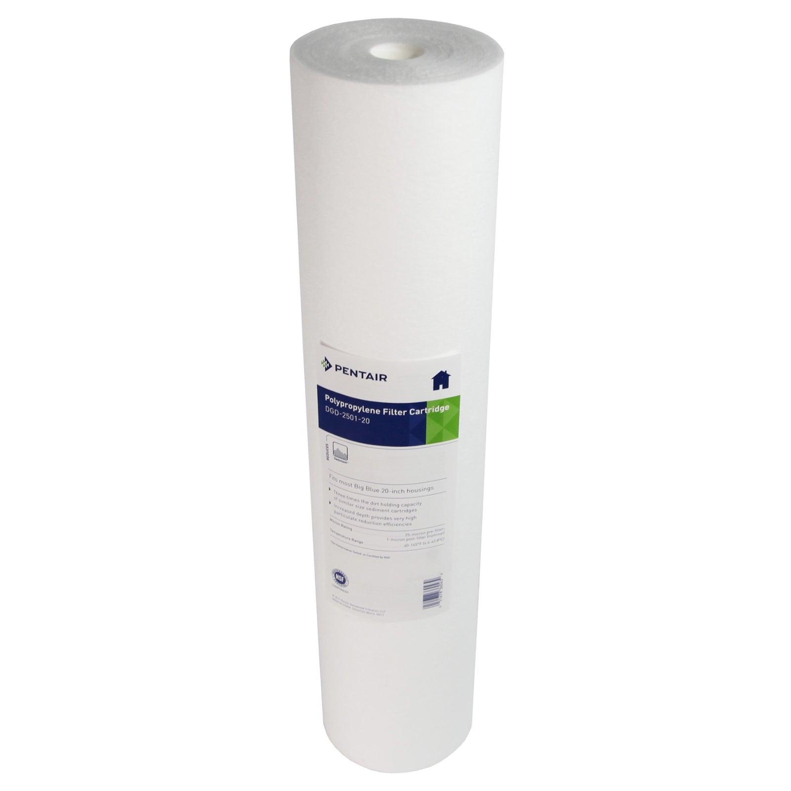DGD-2501-20 Pentek Whole House Replacement Sediment Filter Cartridge - Whole House Cartridges - 34.95 - DiscountFilterStore.com