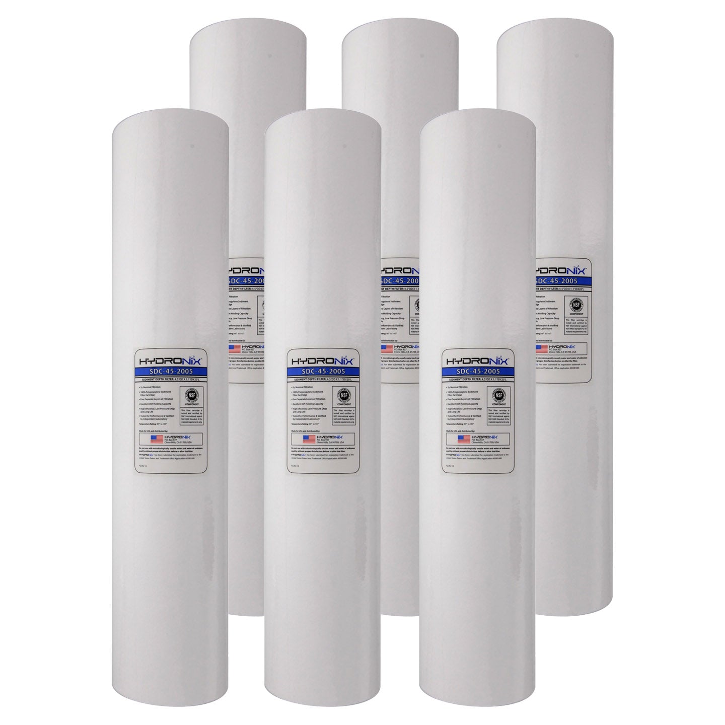 SDC-45-2005 Hydronix Whole House Replacement Sediment Filter Cartridge - Whole House Cartridges - 33.99 - DiscountFilterStore.com