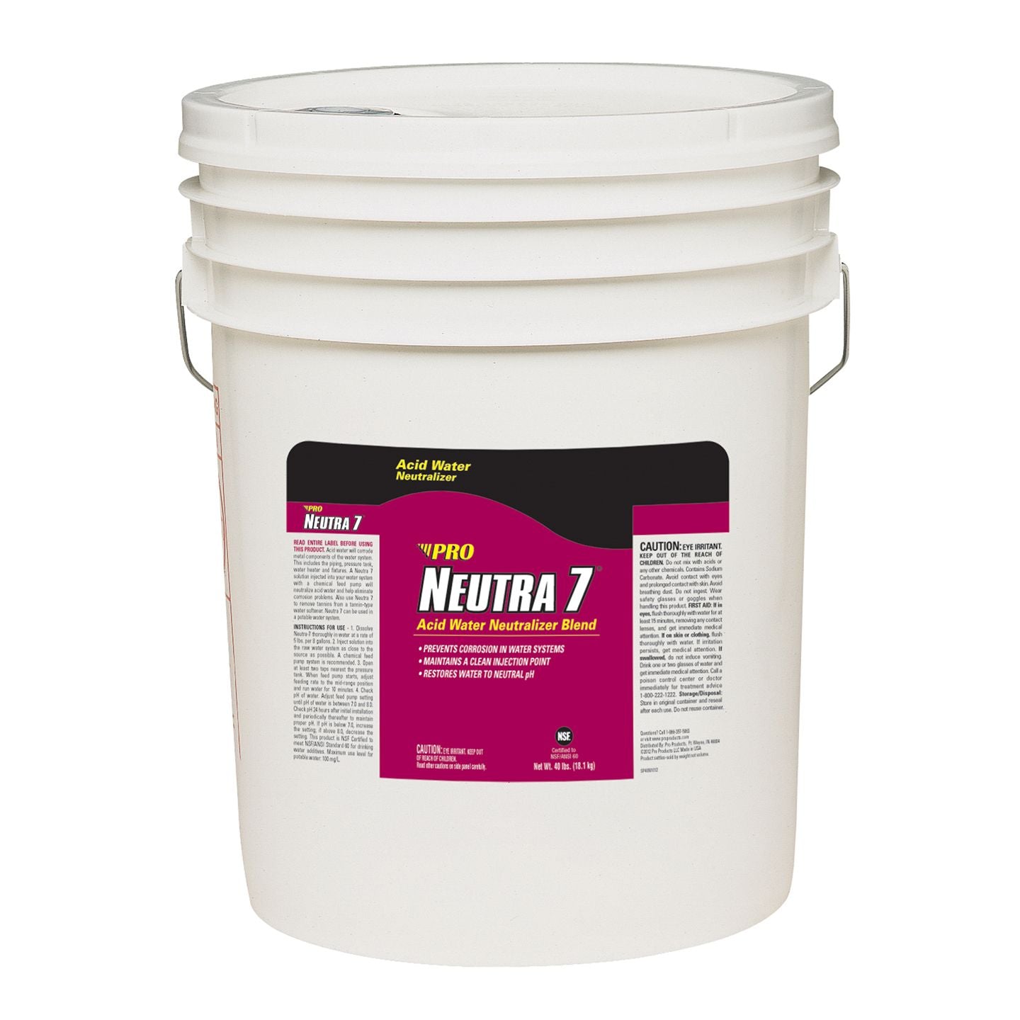Pro Products Neutra 7 Acid Water Neutralizer (40 lb pail, #SP40N) - Parts and Accessories - 121.6 - DiscountFilterStore.com