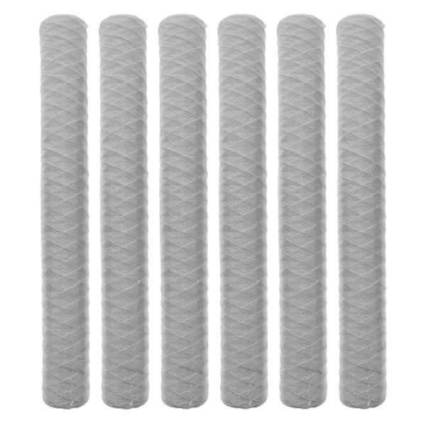 20 inch x 2.5 inch String Wound Sediment Water Filter by Tier1 (5 Micron) - Whole House Cartridges - 17.3 - DiscountFilterStore.com
