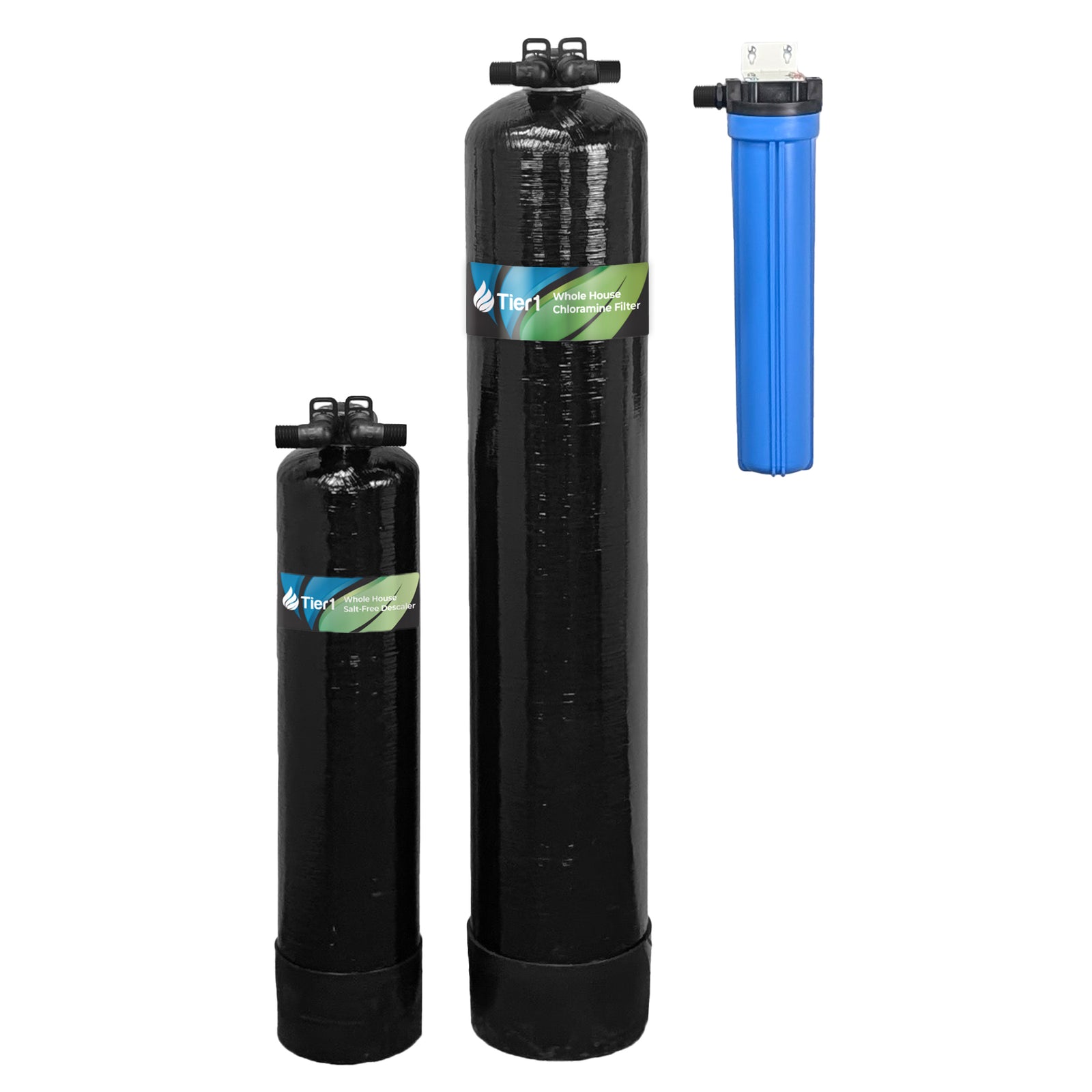 Tier1 Select Salt-Free Water Softener + 450,000 Gallon Carbon System - Whole House Systems - 889.94 - DiscountFilterStore.com