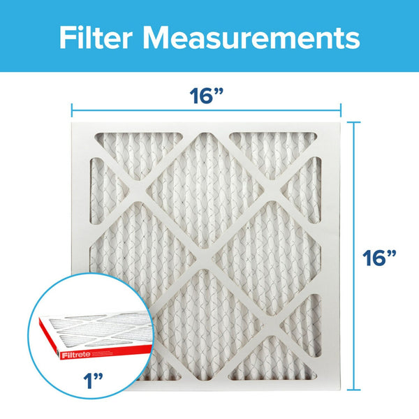 3M Filtrete 1000 Micro Allergen & Dust Defense Filter - 16x16x1 (4-Pack) - Air Filters - 71.44 - DiscountFilterStore.com