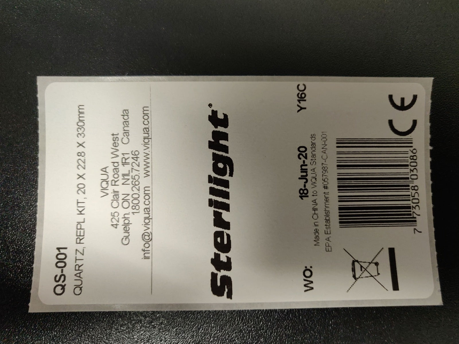 Replacement Quartz Sleeve for Viqua VH200 - Whole House Systems - 54.5 - DiscountFilterStore.com