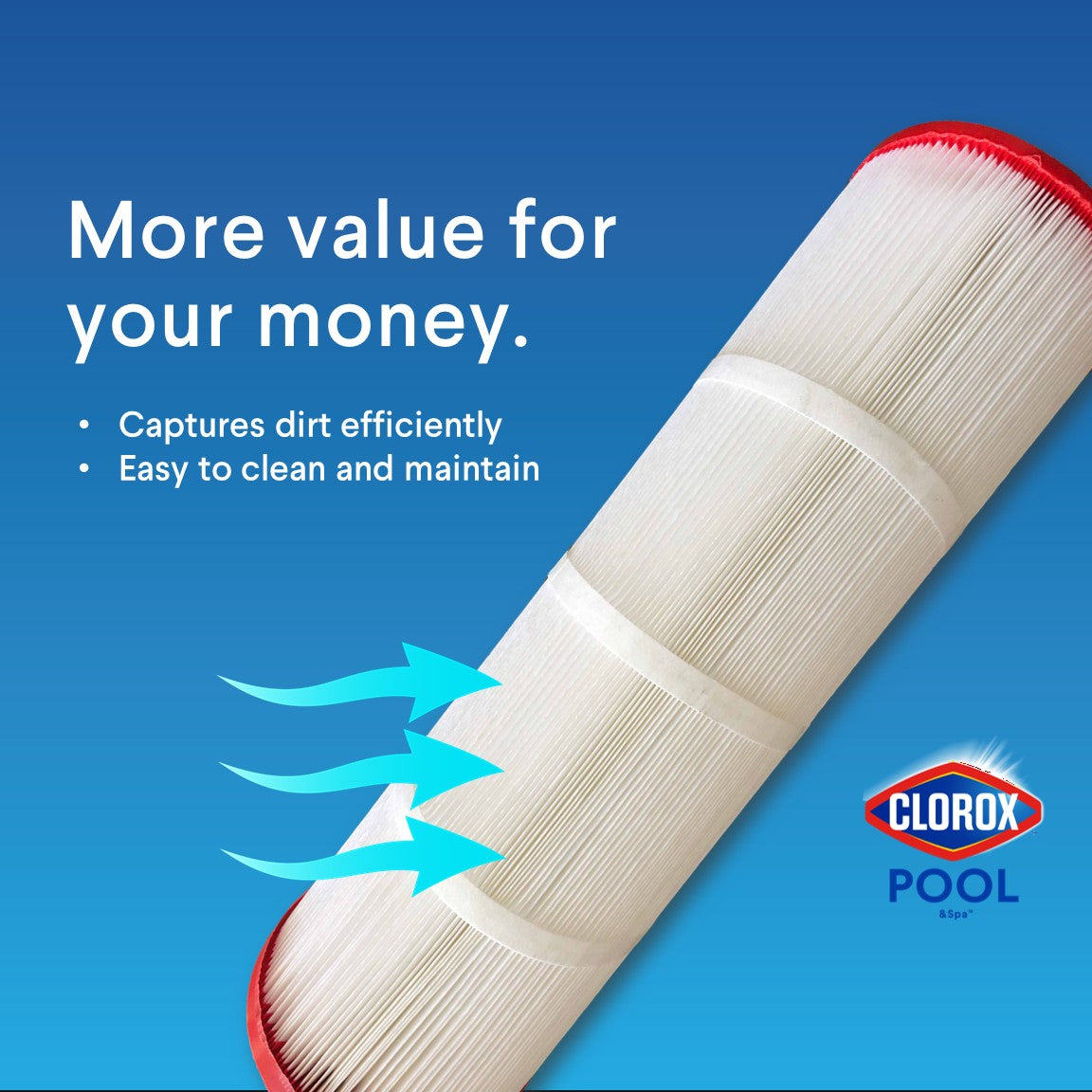 20-1/16 X 7 Clorox Silver Edition Advanced Pool Filter | Replacement for Pentair Clean & Clear Plus 320, Unicel C-7470, Pleatco PCC-80, Filbur FC-1976 - Pool and Spa Filters - 38.65 - DiscountFilterStore.com