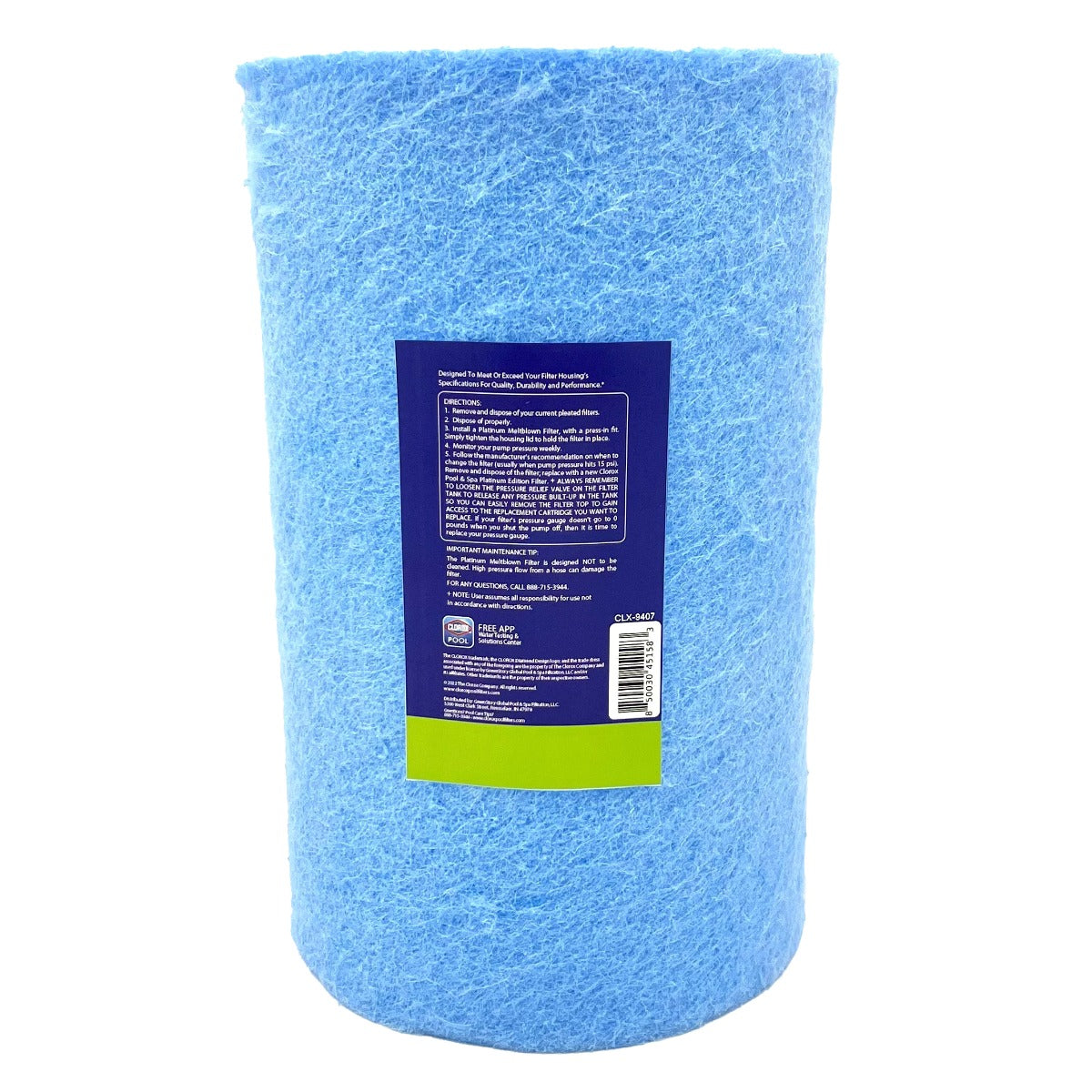 16-1/8 X 10 Clorox Platinum Edition Premium Pool Filter | Replacement for Predator 75, Pentair Clean & Clear 75, Unicel C-9407, Pleatco PAP75-4, Filbur FC-0685 - Pool and Spa Filters - 41.37 - DiscountFilterStore.com