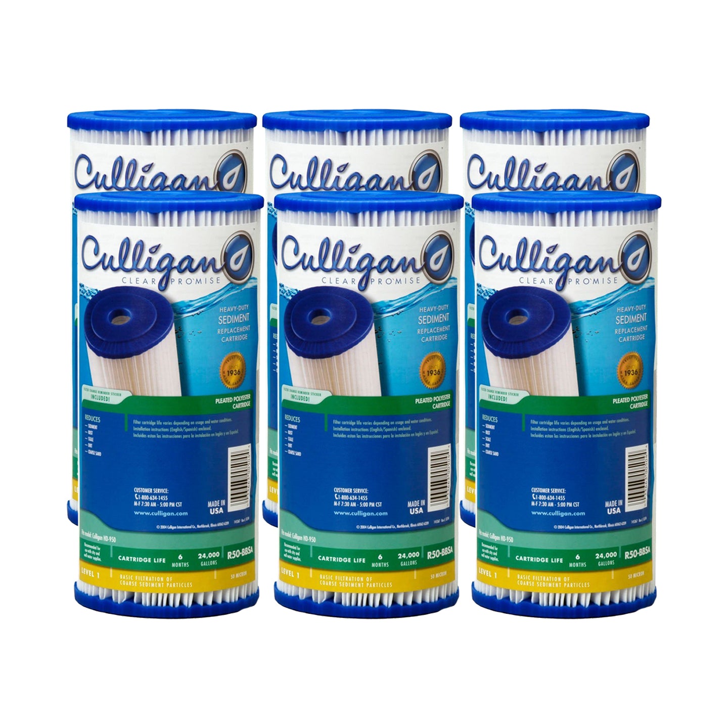 R50-BBSA-D Culligan Whole House Water Filter Replacement Cartridge - Whole House Cartridges - 22.24 - DiscountFilterStore.com