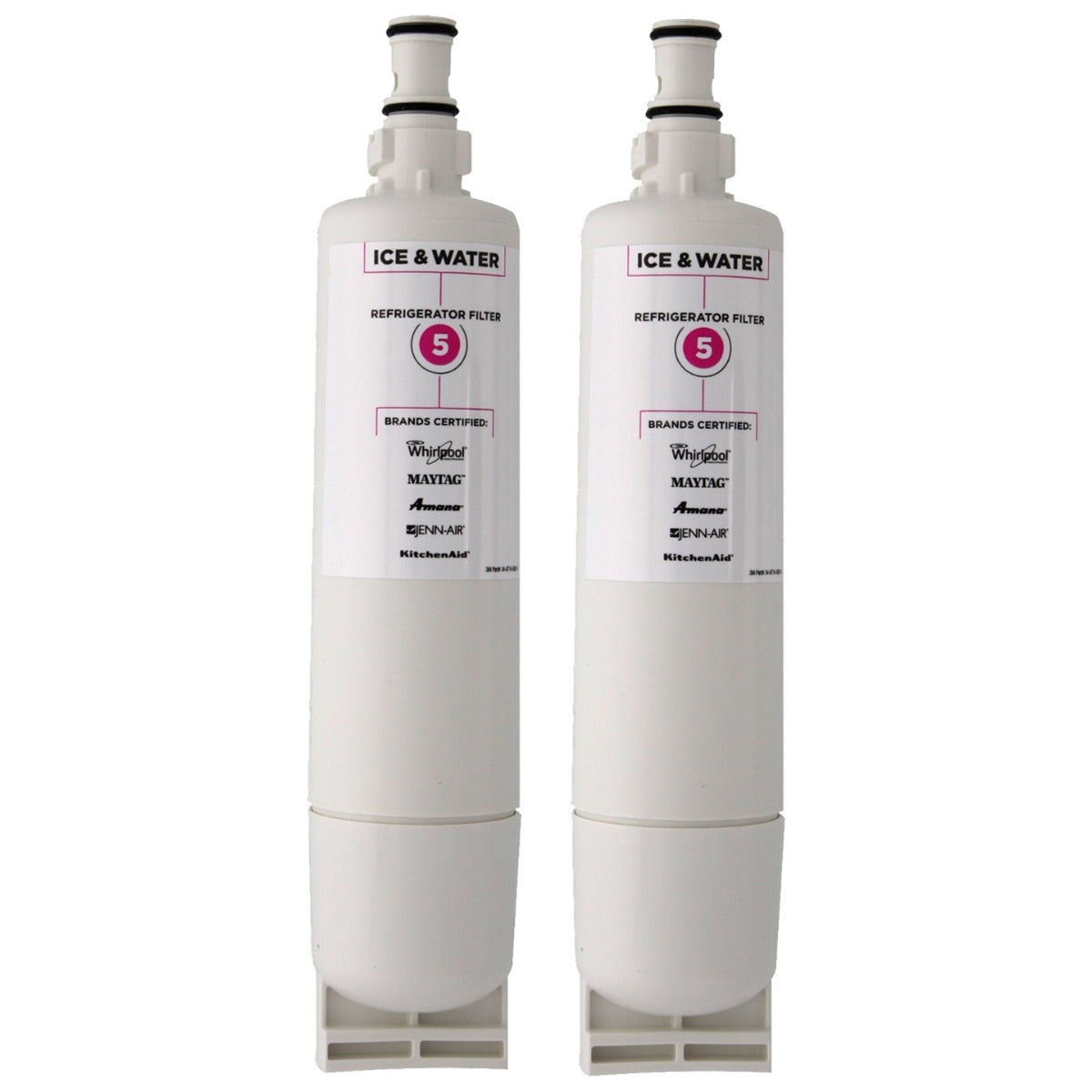Whirlpool 4396508 and 4396510 are now EveryDrop EDR5RXD1 (Filter 5) Ice and Water Refrigerator Filter - Refrigerator Filters - 60.82 - DiscountFilterStore.com