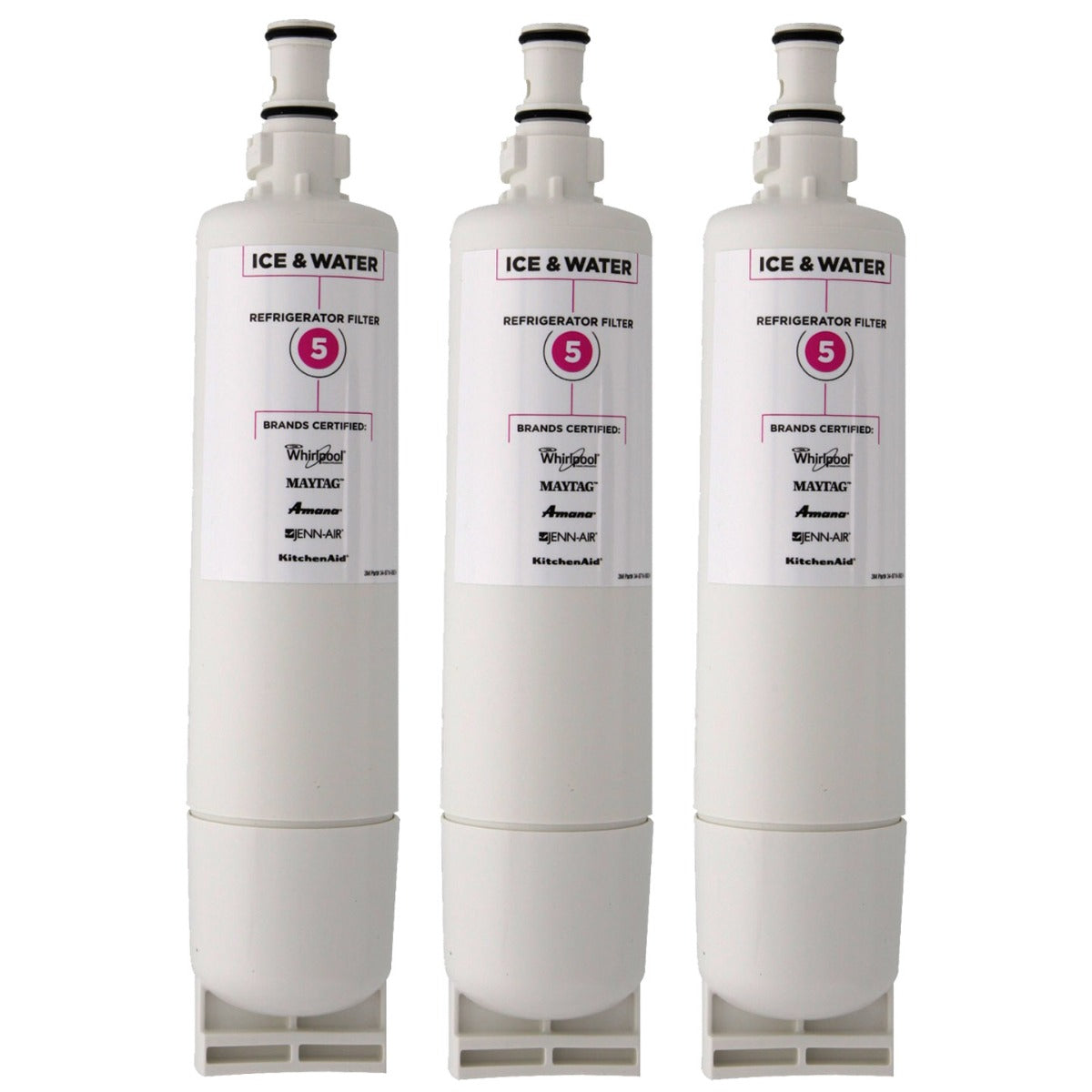 Whirlpool 4396508 and 4396510 are now EveryDrop EDR5RXD1 (Filter 5) Ice and Water Refrigerator Filter - Refrigerator Filters - 60.82 - DiscountFilterStore.com