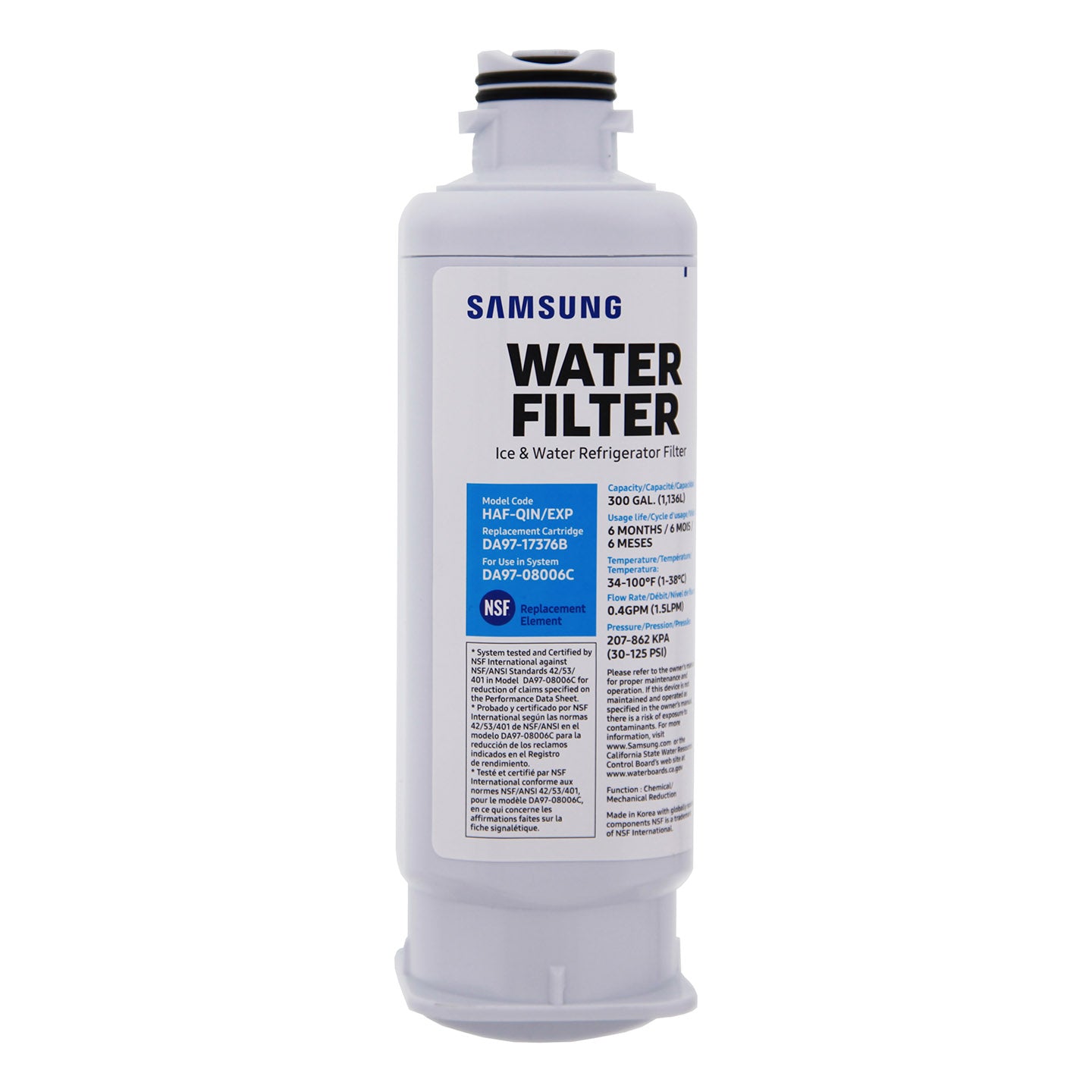 DA97-17376B/HAF-QIN Samsung Refrigerator Water Filter - Refrigerator Filters - 46.18 - DiscountFilterStore.com