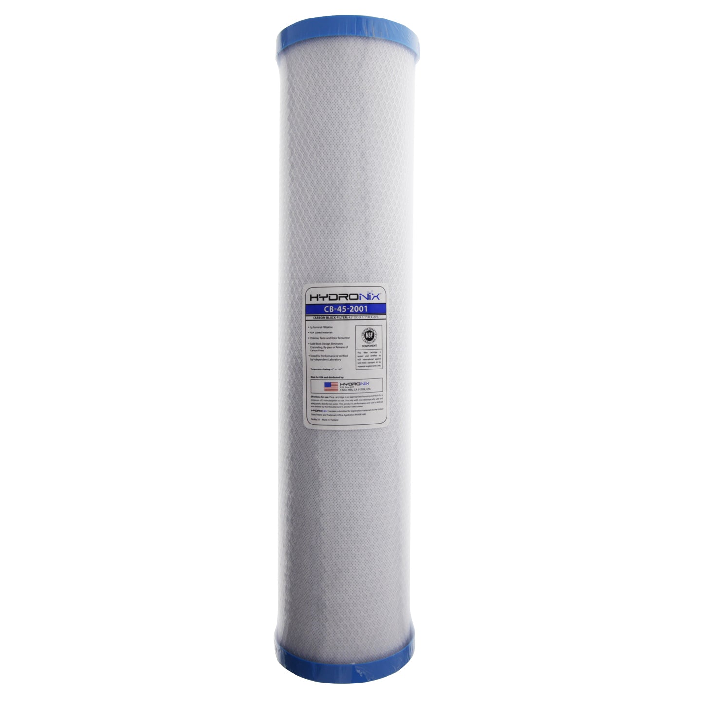 CB-45-2001 Hydronix Whole House Carbon Replacement Water Filter Cartridge - Whole House Cartridges - 59.99 - DiscountFilterStore.com