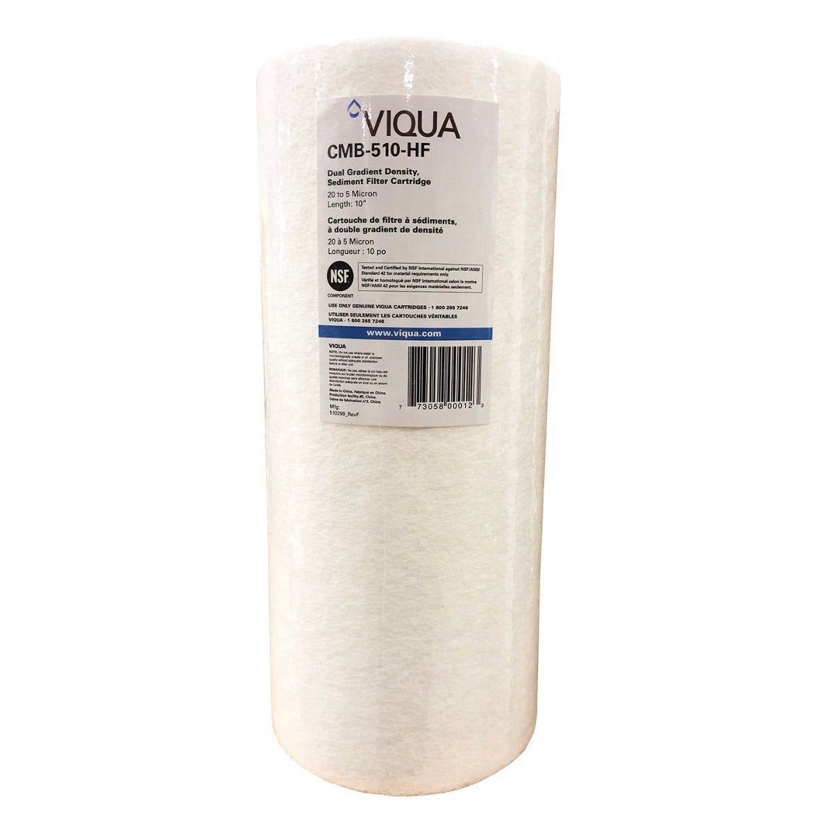 CMB-510-HF Viqua Sediment Whole House Filter - Whole House Cartridges - 25.09 - DiscountFilterStore.com