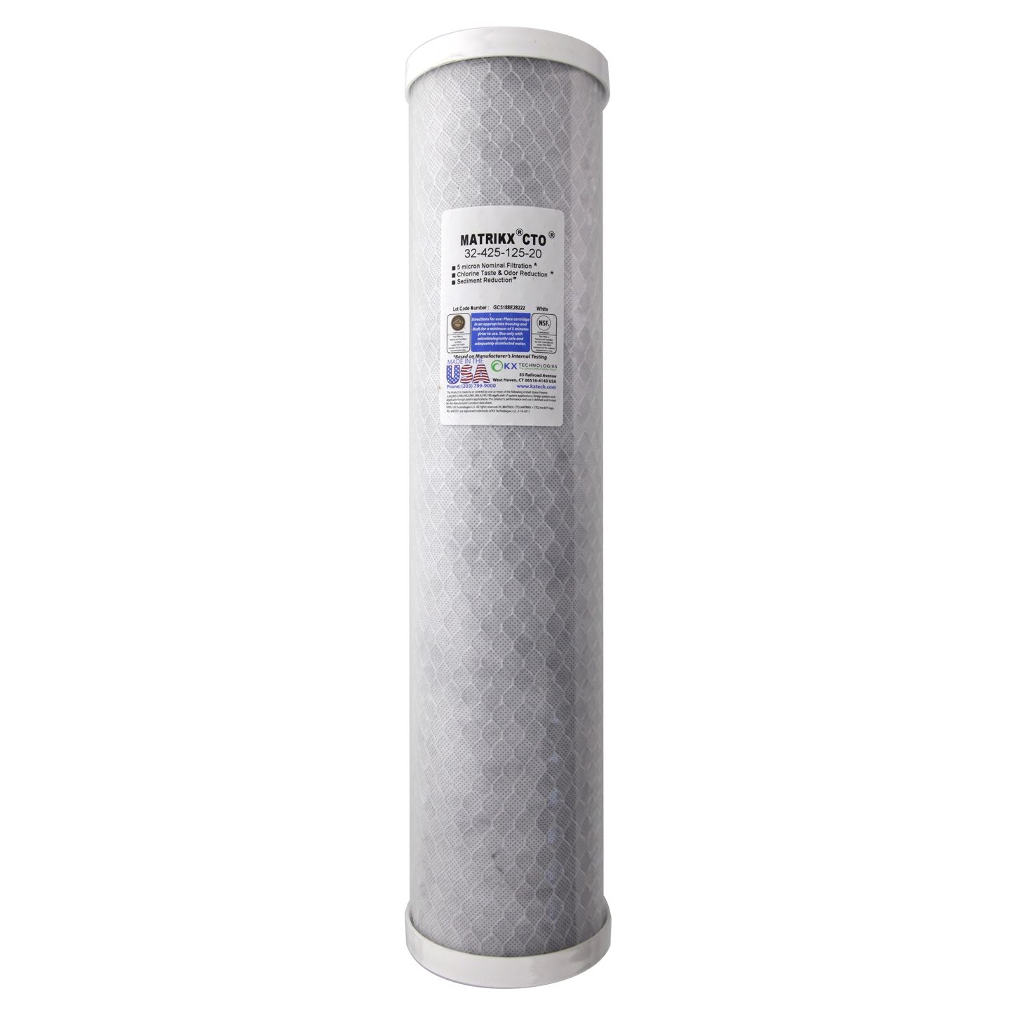 MATRIKX-CTO2-HD20 KX Technologies MatrikX Whole House Filter Replacement Cartridge - Whole House Cartridges - 64.35 - DiscountFilterStore.com