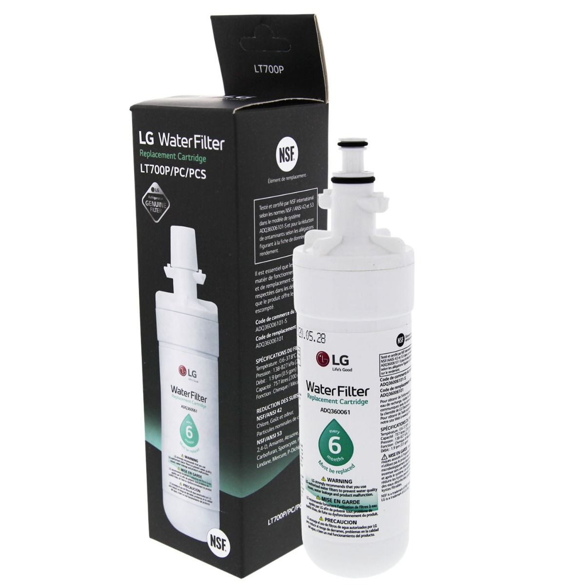 LT700P LG Refrigerator Water Filter - Refrigerator Filters - 40.59 - DiscountFilterStore.com