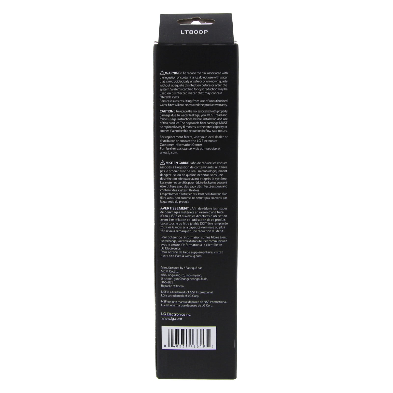 LT800P LG Refrigerator Water Filter - Refrigerator Filters - 35.26 - DiscountFilterStore.com