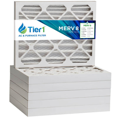 14x20x2 Merv 8 Universal Air Filter By Tier1 (6-Pack) - Air Filters - 66.92 - DiscountFilterStore.com