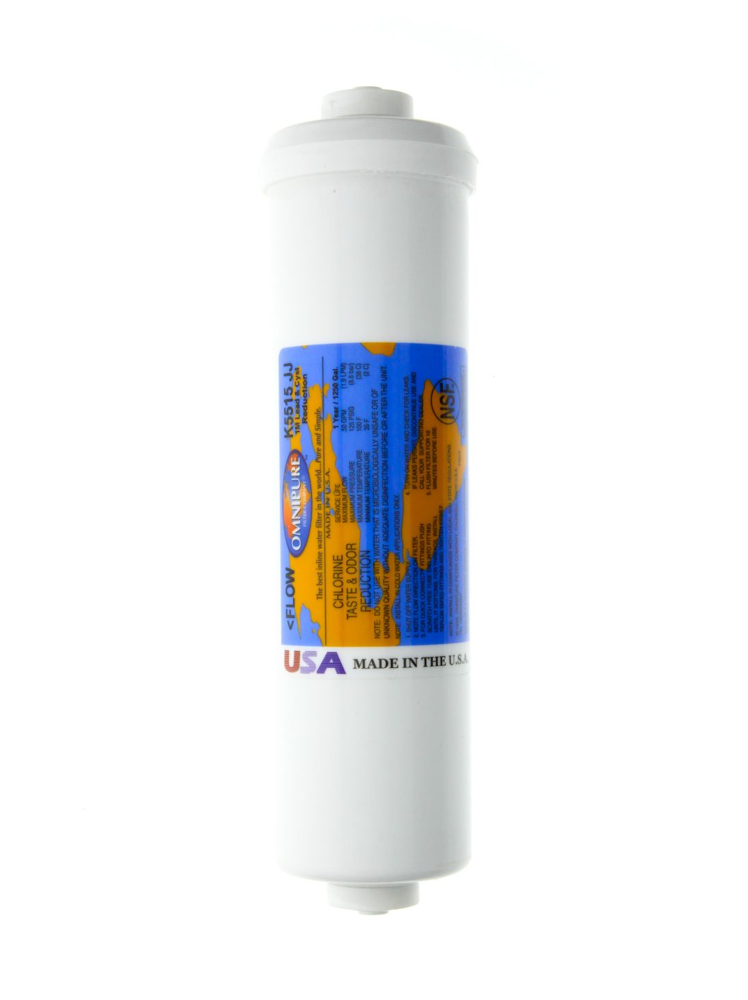 K5515-JJ Omnipure Inline Water Filter - Inline & RO Filters - 26.24 - DiscountFilterStore.com