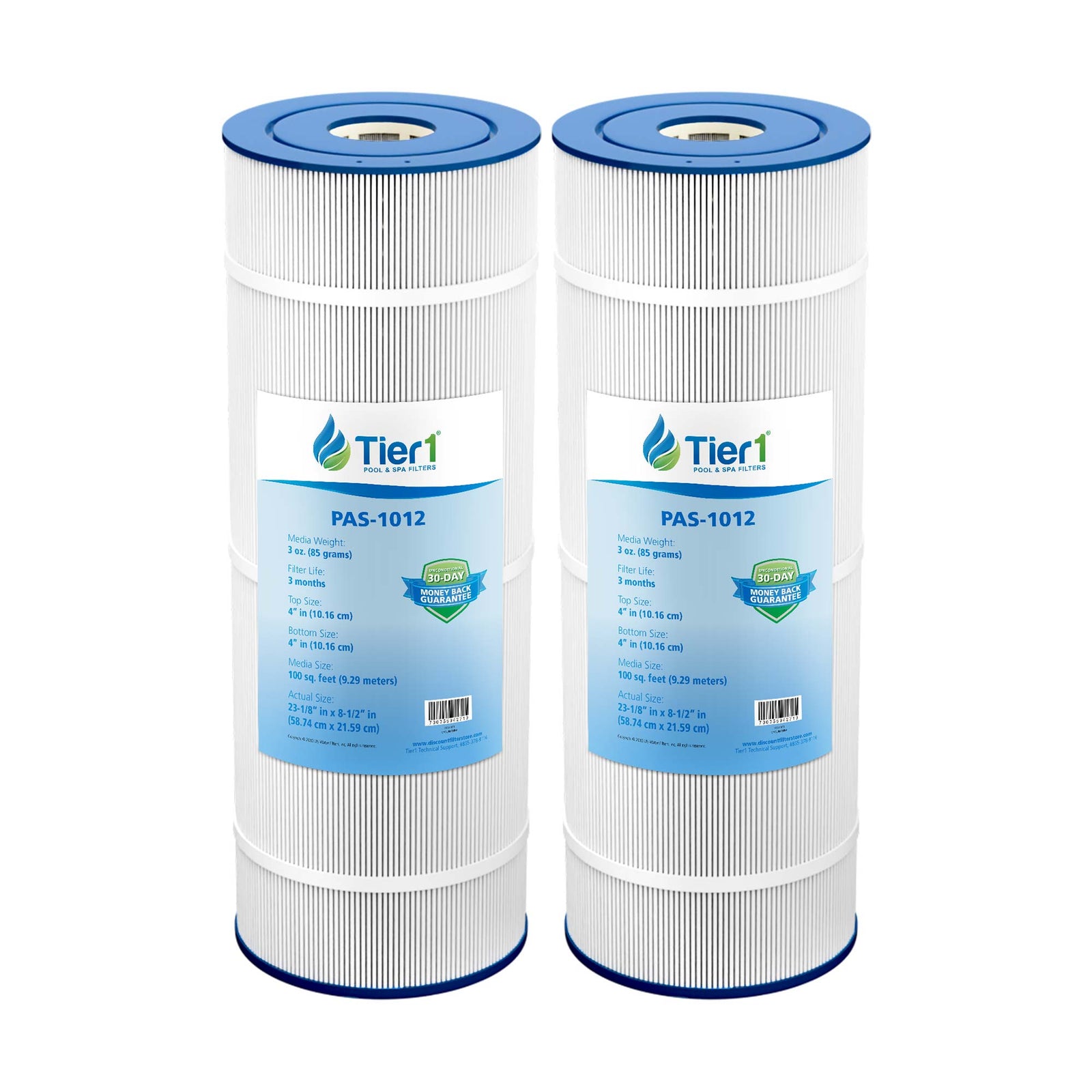 Tier1 Pool Filter for Hayward C1100 -Washable Trilobal Dirt-Lock Pleats - Pool and Spa Filters - 44.45 - DiscountFilterStore.com