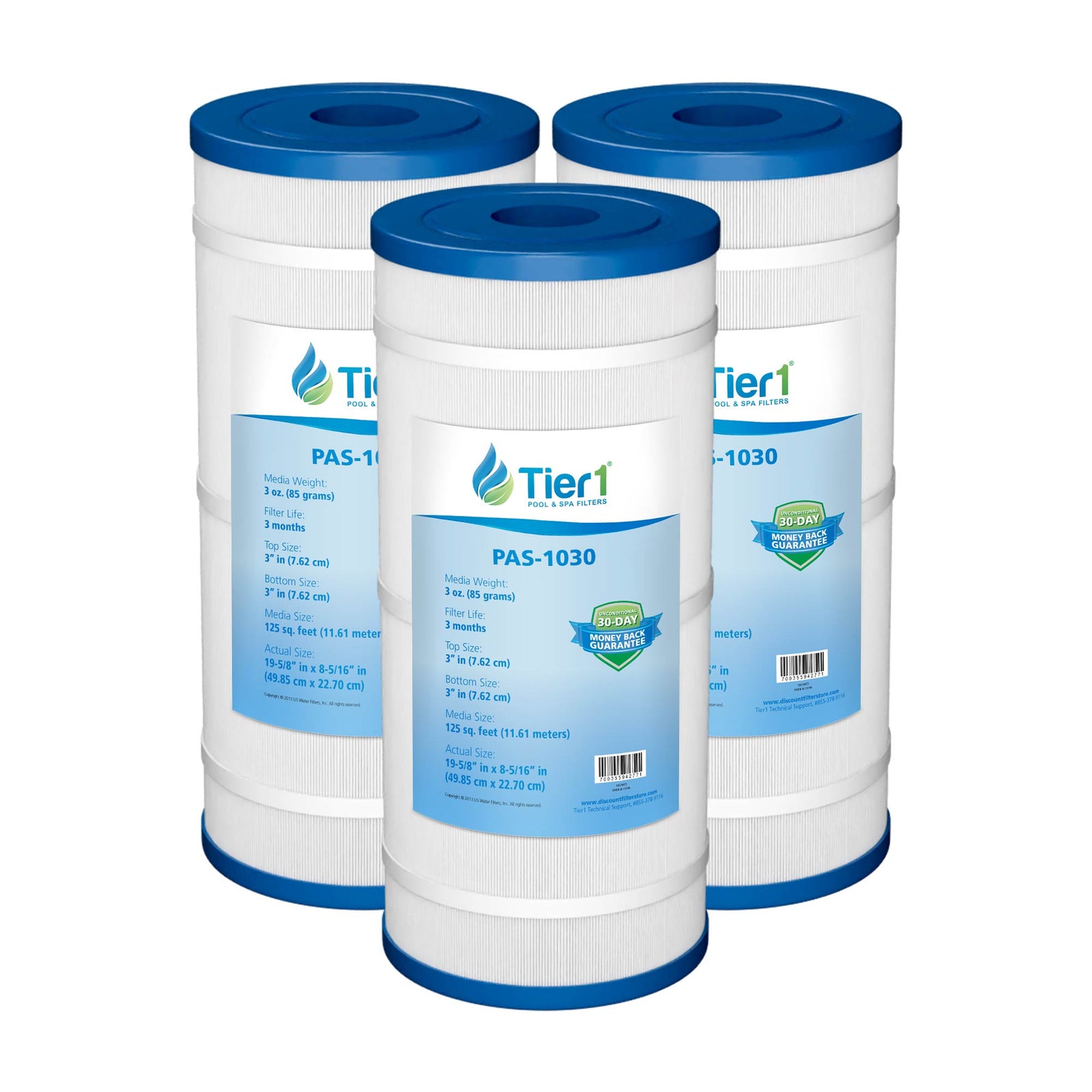 Tier1 Pool Filter for Hayward CX1250RE -Washable Trilobal Dirt-Lock Pleats - Pool and Spa Filters - 38.65 - DiscountFilterStore.com
