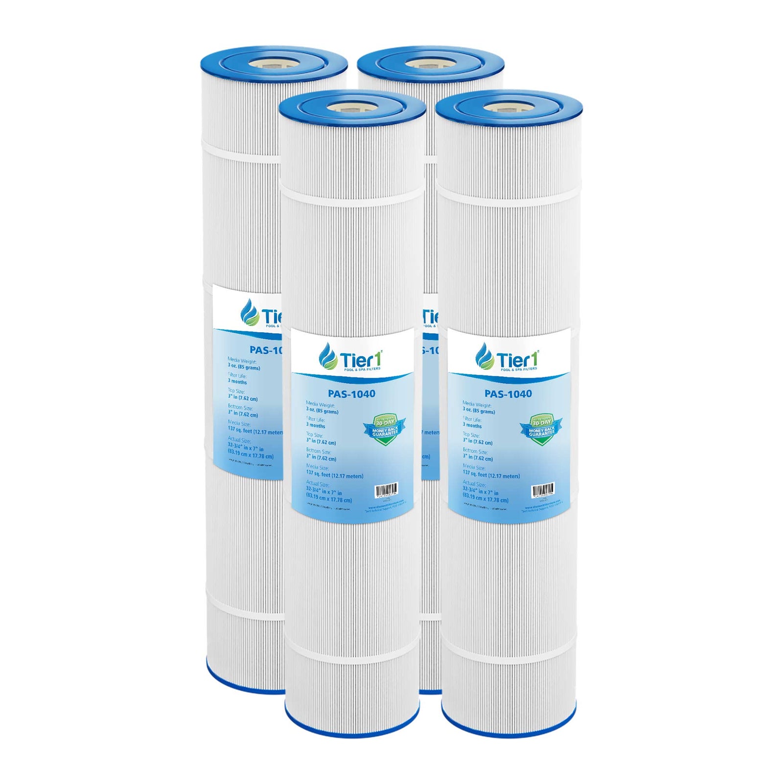 Tier1 Pool Filter for Hayward C1380 -Washable Trilobal Dirt-Lock Pleats - Pool and Spa Filters - 45.38 - DiscountFilterStore.com