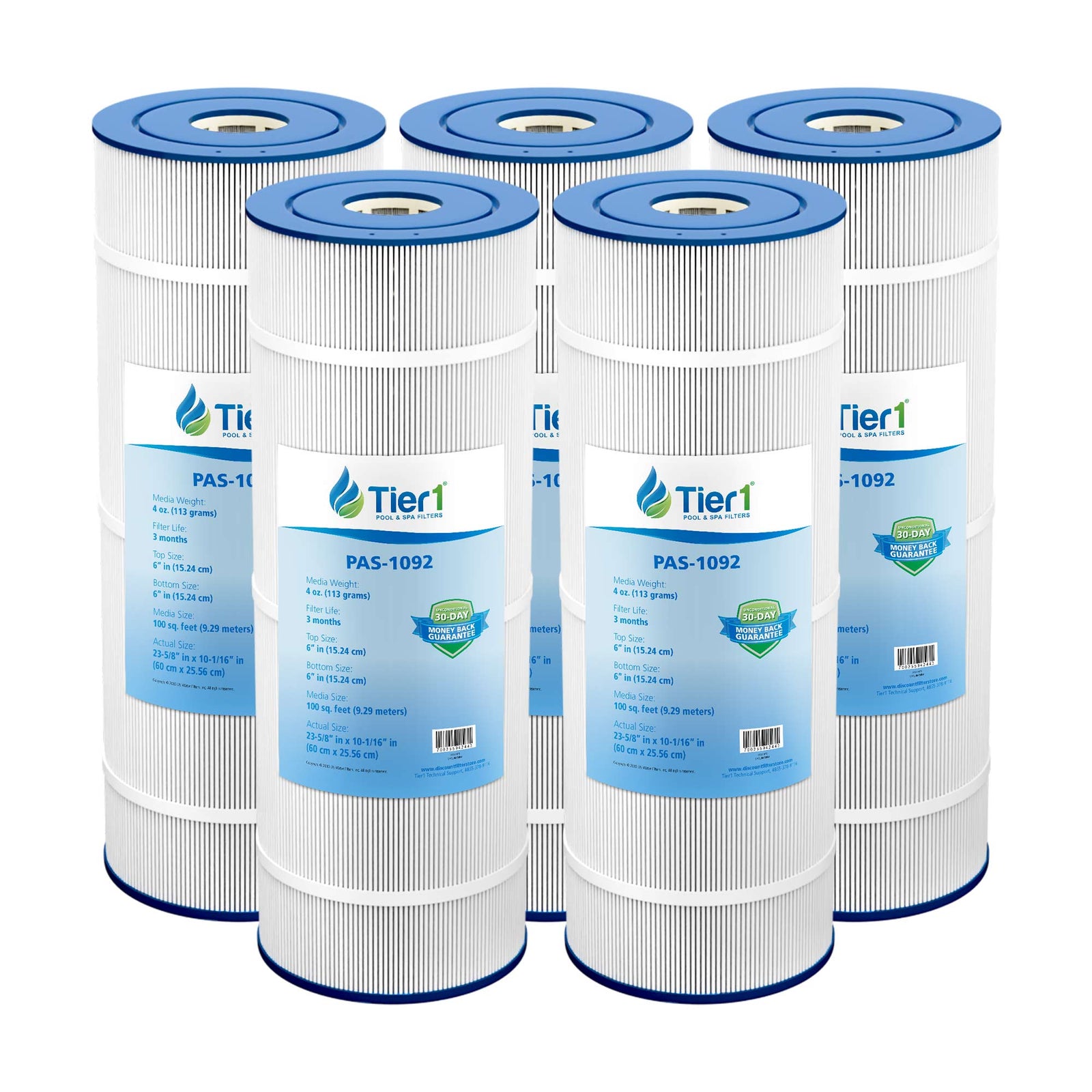 Tier1 Pool Filter for Pentair R173215 -Washable Trilobal Dirt-Lock Pleats - Pool and Spa Filters - 36.78 - DiscountFilterStore.com