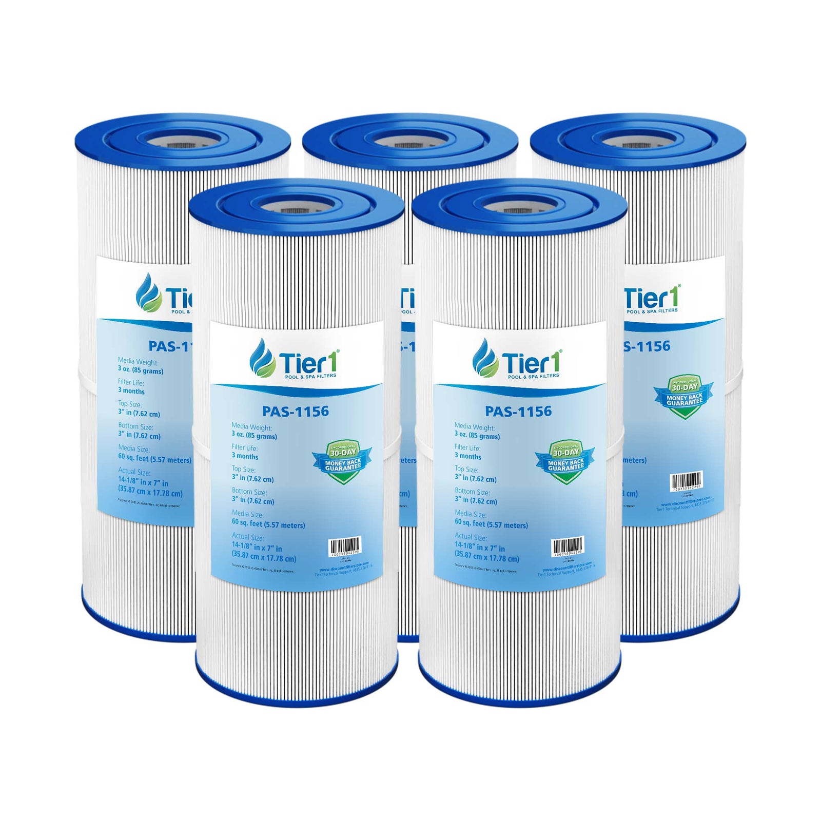 Tier1 Pool Filter for Clean & Clear Plus 240 -Washable Trilobal Dirt-Lock Pleats - Pool and Spa Filters - 26.38 - DiscountFilterStore.com