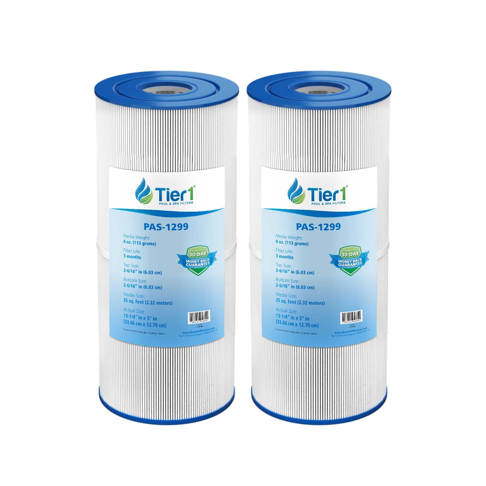 Tier1 Pool Filter for Pentair Rainbow 25 -Washable Trilobal Dirt-Lock Pleats - Pool and Spa Filters - 15.03 - DiscountFilterStore.com