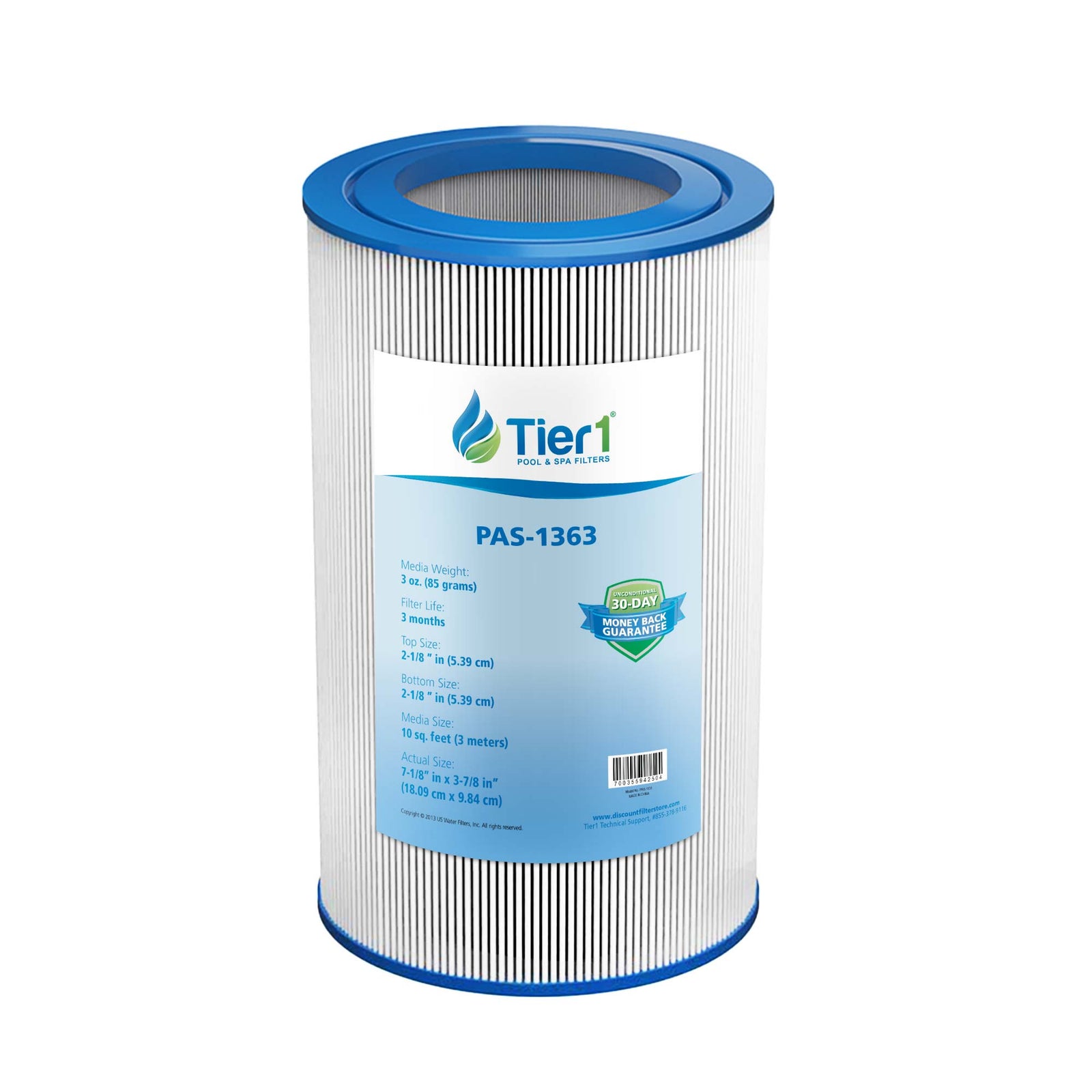 Tier1 Pool Filter for Sta-Rite PMA10 -Washable Trilobal Dirt-Lock Pleats - Pool and Spa Filters - 10.42 - DiscountFilterStore.com