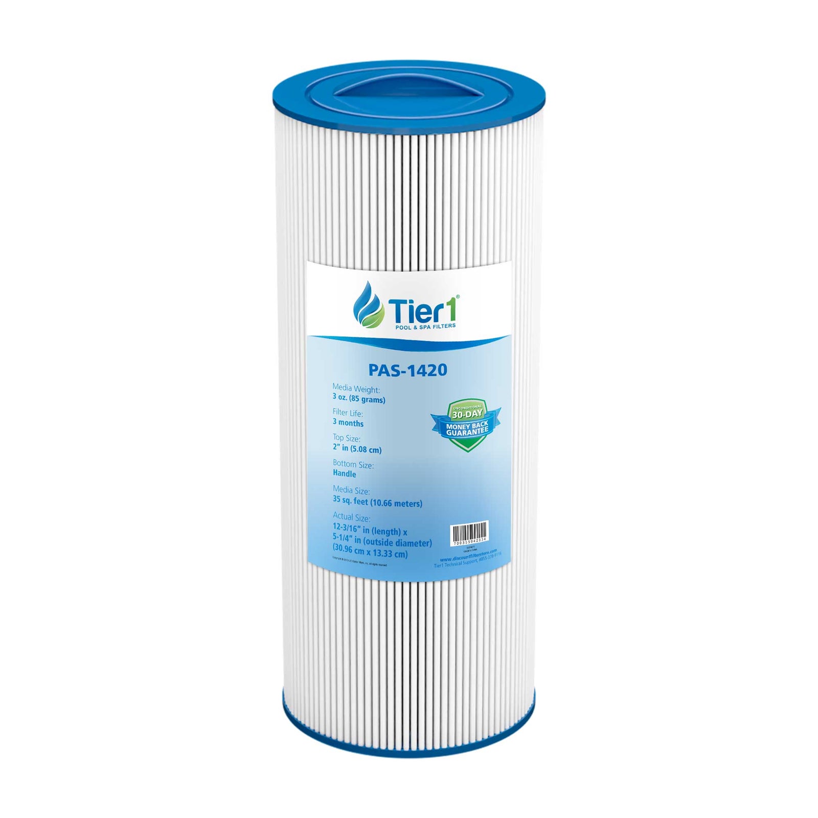 Tier1 Spa Filter for Marquis Spa PPM35SC -Washable Trilobal Dirt-Lock Pleats - Pool and Spa Filters - 19.05 - DiscountFilterStore.com