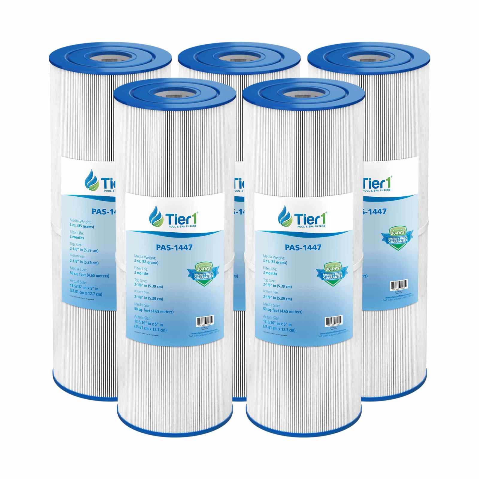 Tier1 Pool Filter for Pentair Rainbow 50 -Washable Trilobal Dirt-Lock Pleats - Pool and Spa Filters - 21.34 - DiscountFilterStore.com