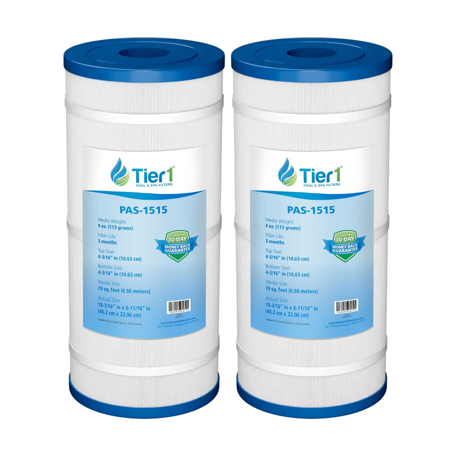 Tier1 Pool Filter for Sta-Rite PTM70 -Washable Trilobal Dirt-Lock Pleats - Pool and Spa Filters - 38.14 - DiscountFilterStore.com