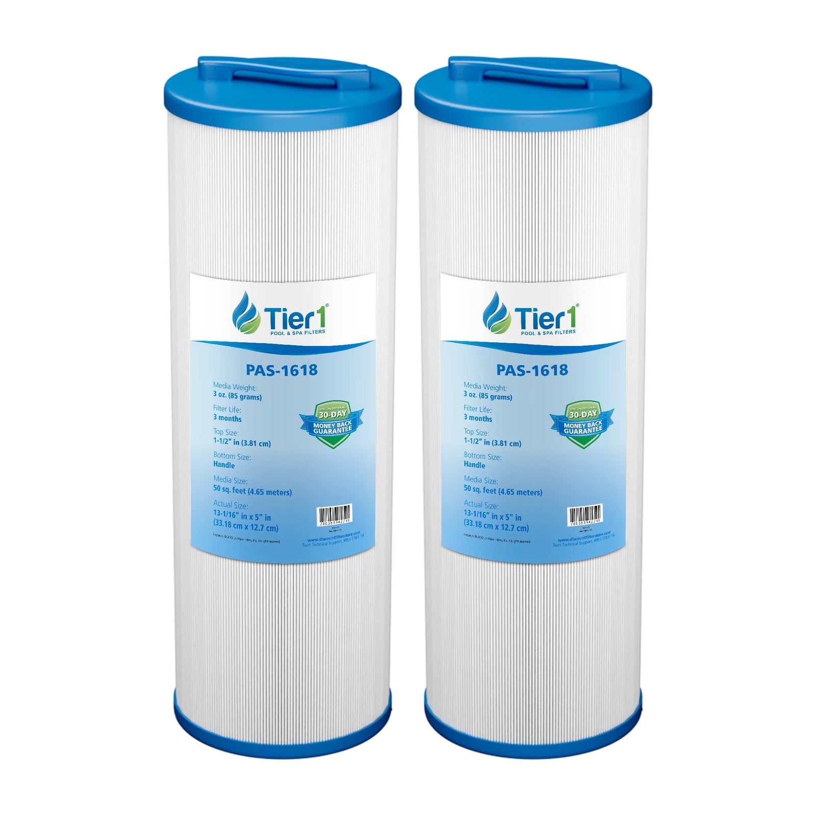 Tier1 Spa Filter for Waterway 817-4050 -Washable Trilobal Dirt-Lock Pleats - Pool and Spa Filters - 19.59 - DiscountFilterStore.com
