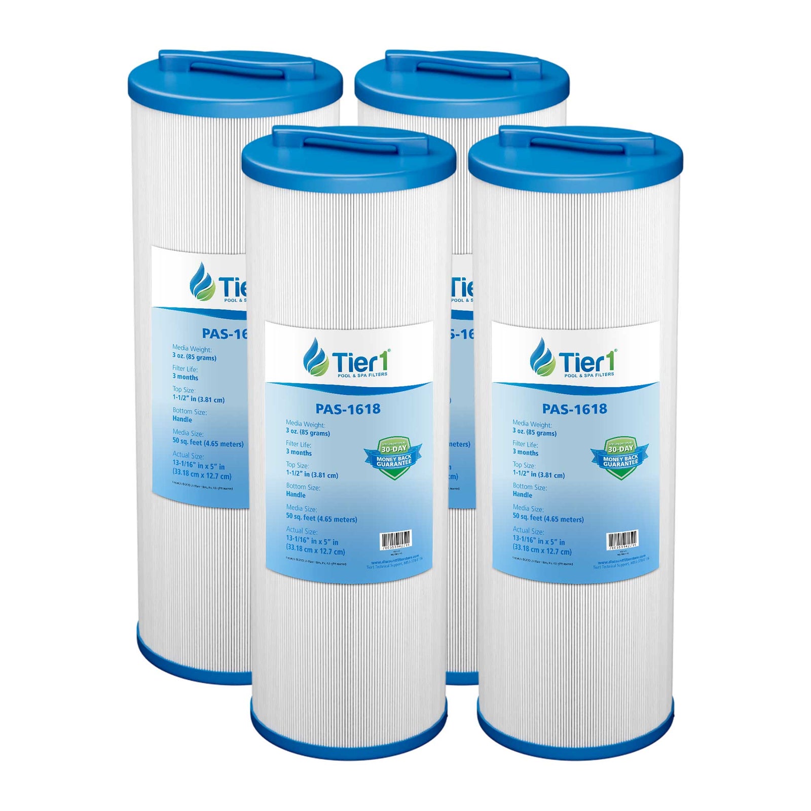 Tier1 Spa Filter for Waterway 817-4050 -Washable Trilobal Dirt-Lock Pleats - Pool and Spa Filters - 19.59 - DiscountFilterStore.com