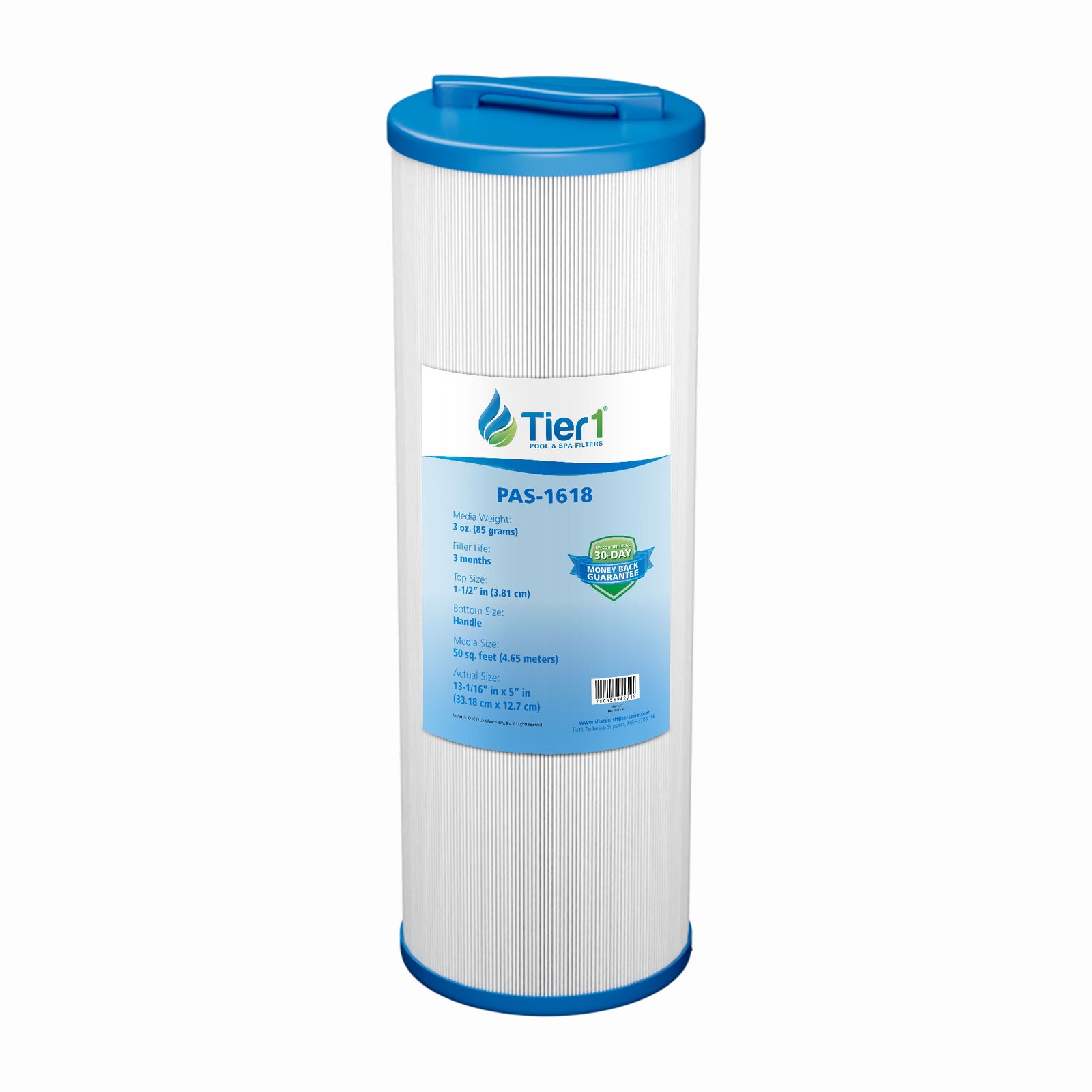 Tier1 Spa Filter for Waterway 817-4050 -Washable Trilobal Dirt-Lock Pleats - Pool and Spa Filters - 19.59 - DiscountFilterStore.com