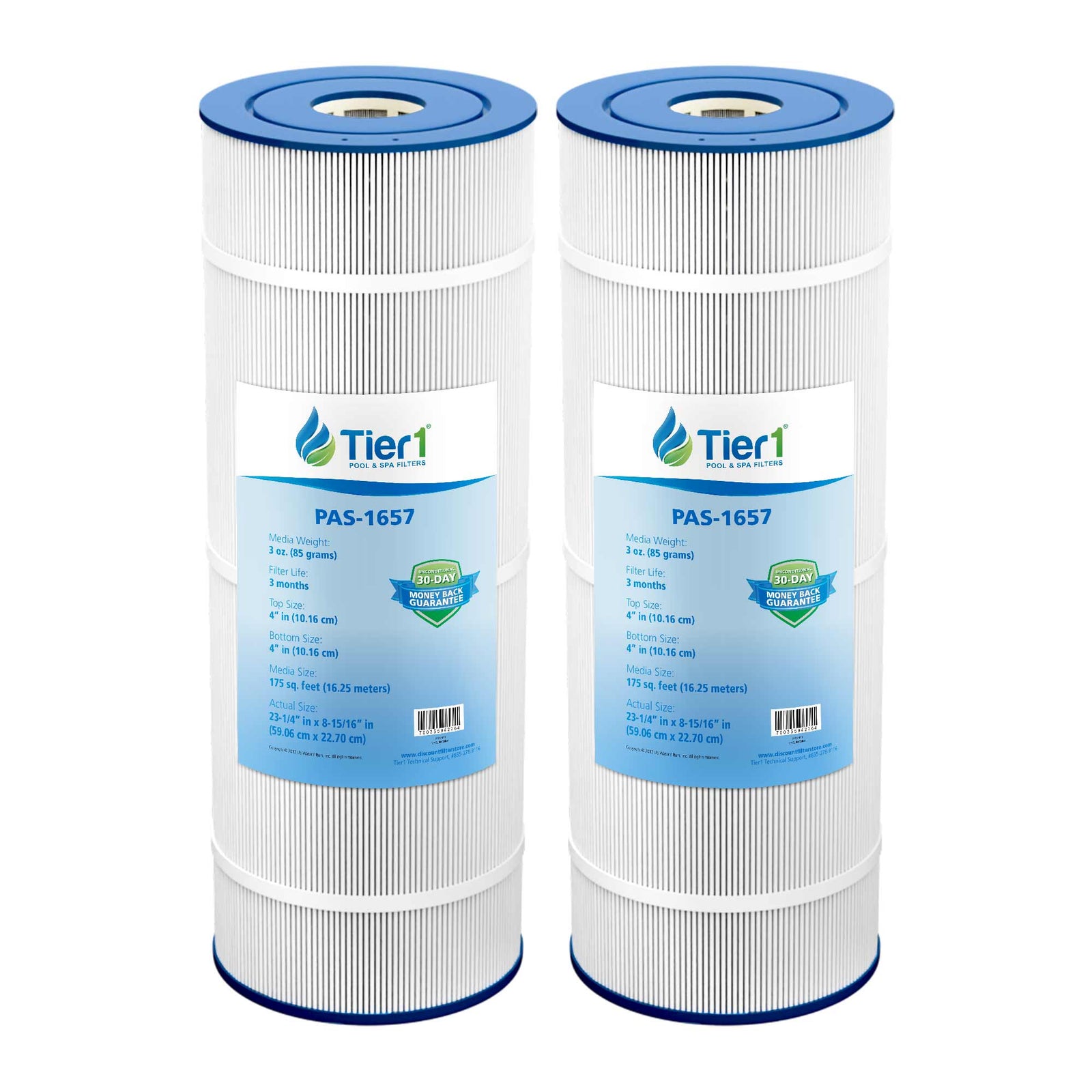 Tier1 Pool Filter for Hayward CC1750 Filter -Washable Trilobal Dirt-Lock Pleats - Pool and Spa Filters - 51.54 - DiscountFilterStore.com