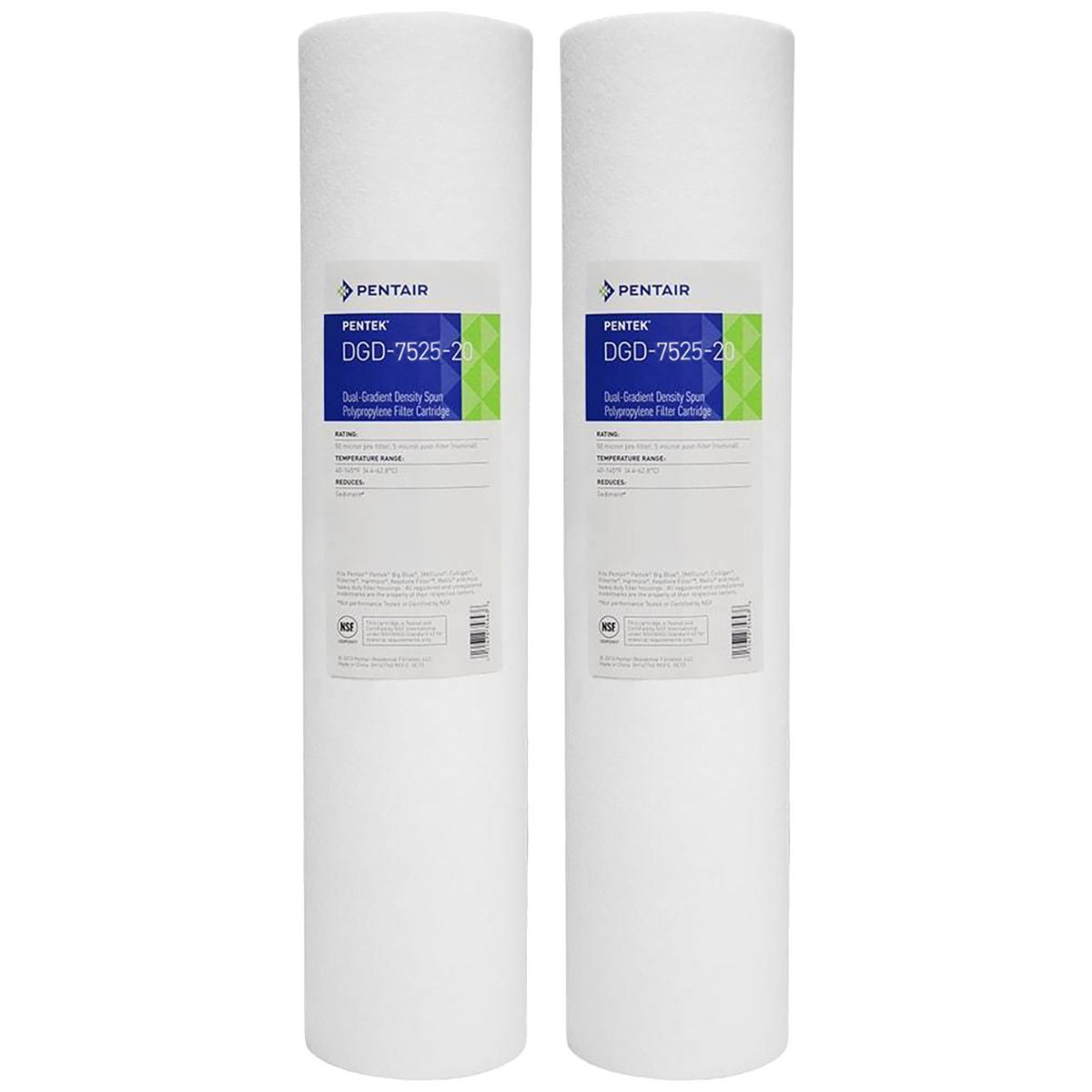 DGD-7525-20 Pentek Whole House Replacement Sediment Filter Cartridge - Whole House Cartridges - 34.7 - DiscountFilterStore.com
