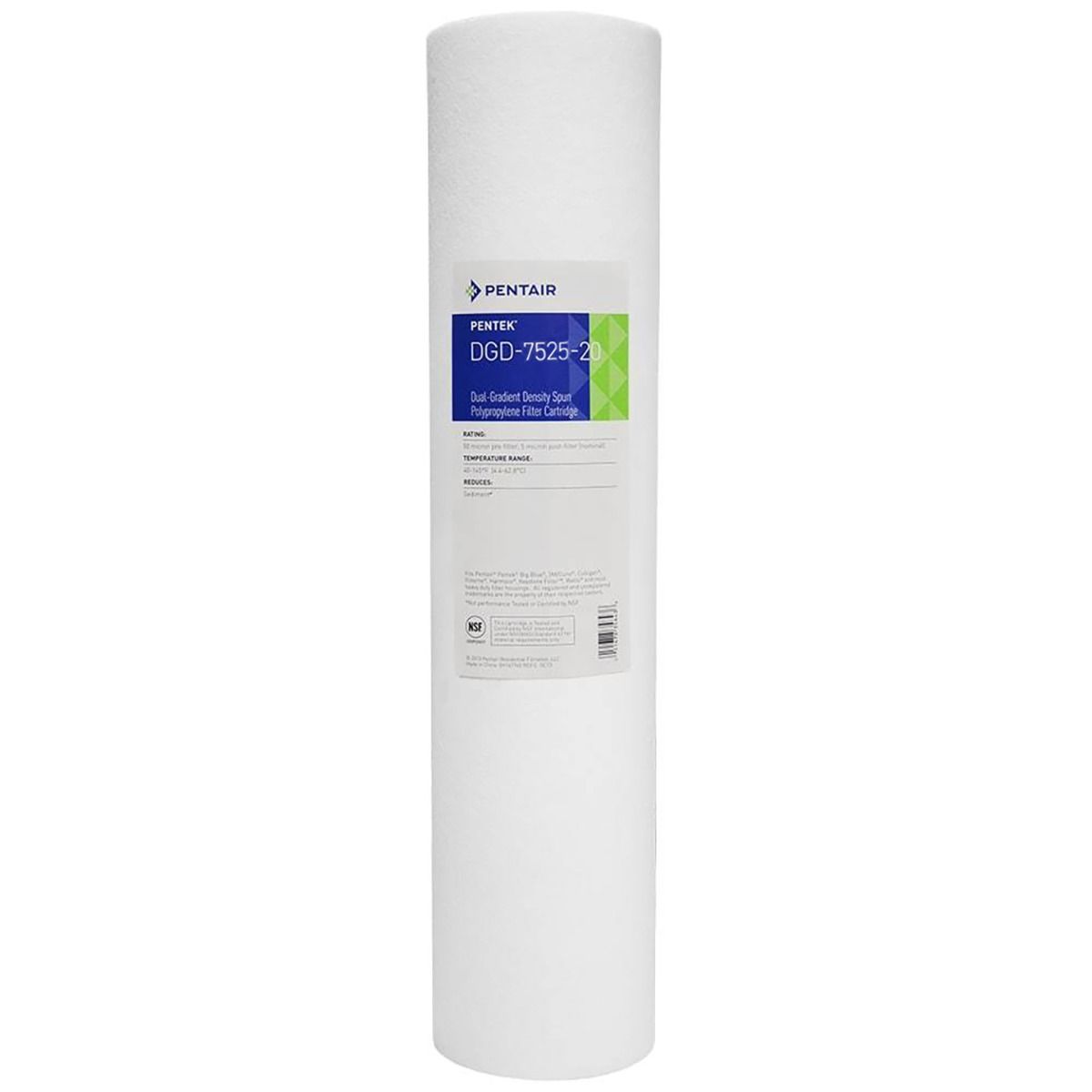 DGD-7525-20 Pentek Whole House Replacement Sediment Filter Cartridge - Whole House Cartridges - 34.7 - DiscountFilterStore.com