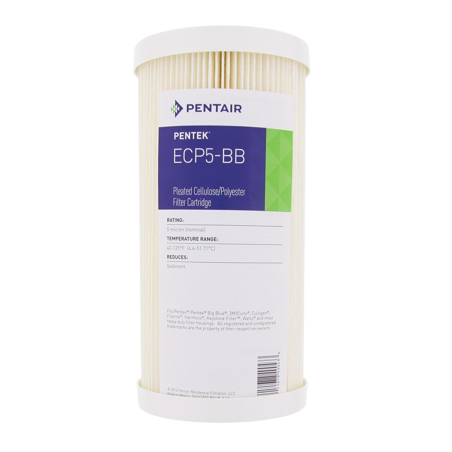 ECP5-BB Pentek Whole House Filter Replacement Cartridge - Whole House Cartridges - 21.65 - DiscountFilterStore.com