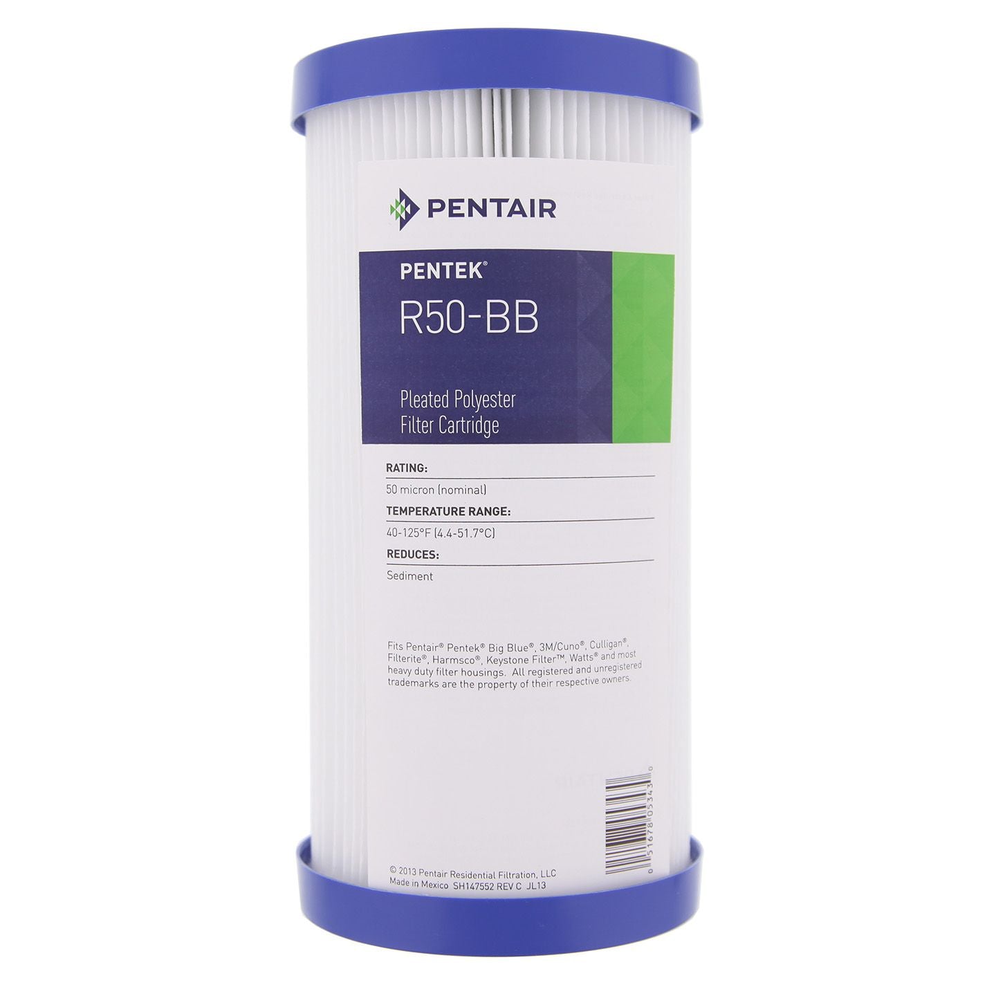 R50-BB Pentek Whole House Filter Replacement Cartridge - Whole House Cartridges - 20.83 - DiscountFilterStore.com