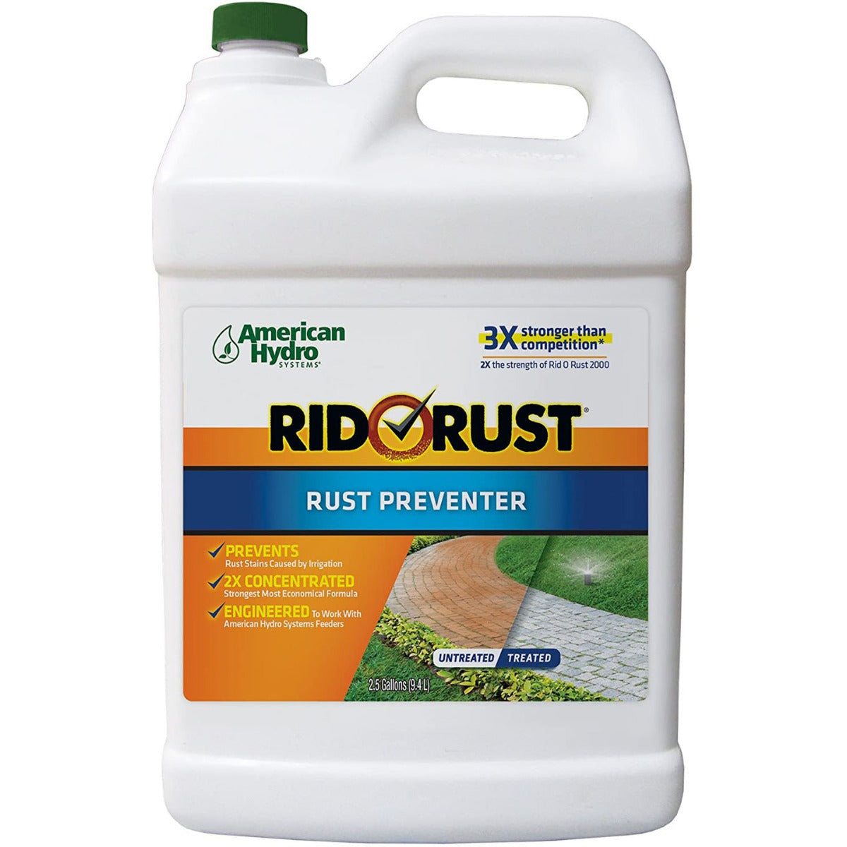 American Hydro Systems RR1-2.5 Rid O' Rust 2X Concentrate Rust Preventer (2.5 Gallon Container) - Parts and Accessories - 105.45 - DiscountFilterStore.com